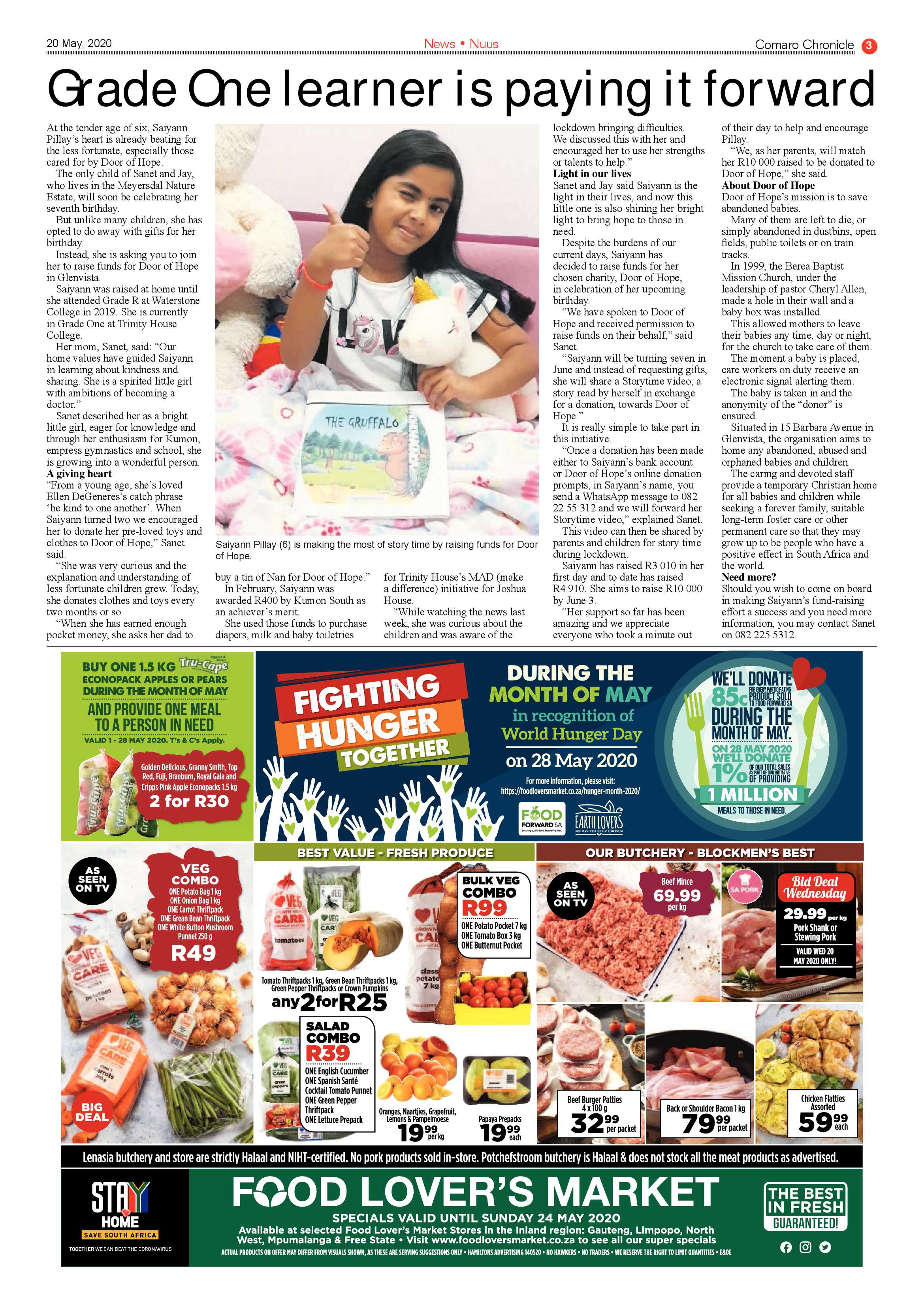 Comaro Chronicle 20 May 2020 page 3