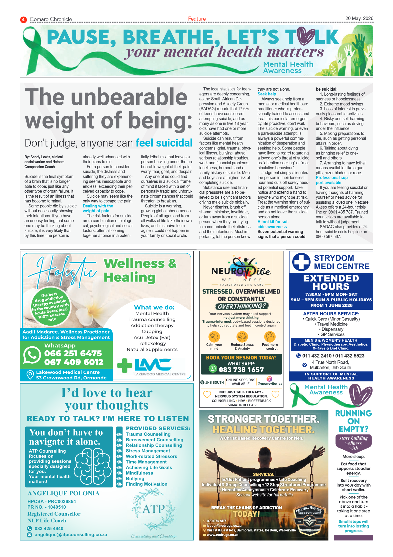 Comaro Chronicle 20 May 2026 page 4