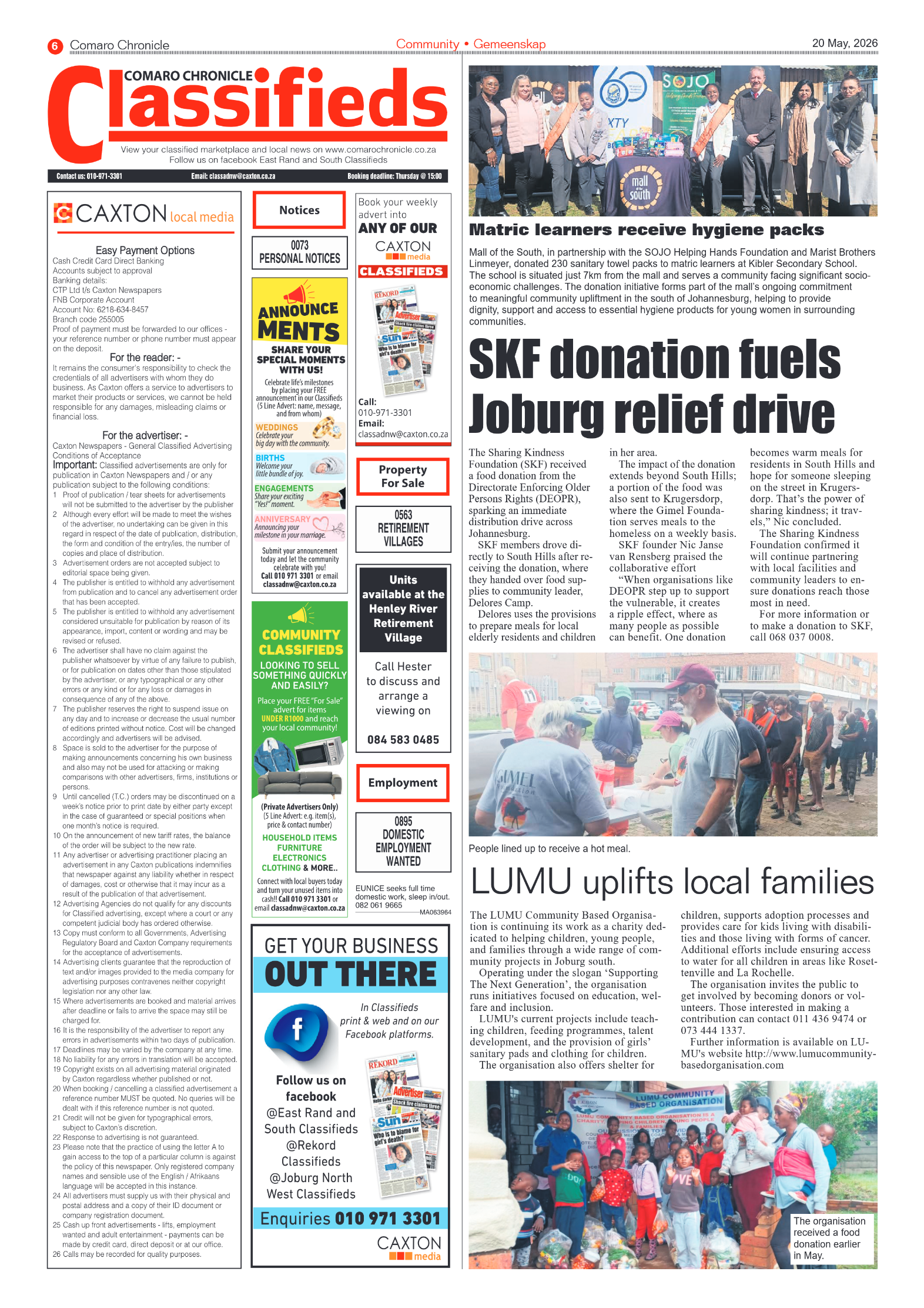 Comaro Chronicle 20 May 2026 page 6