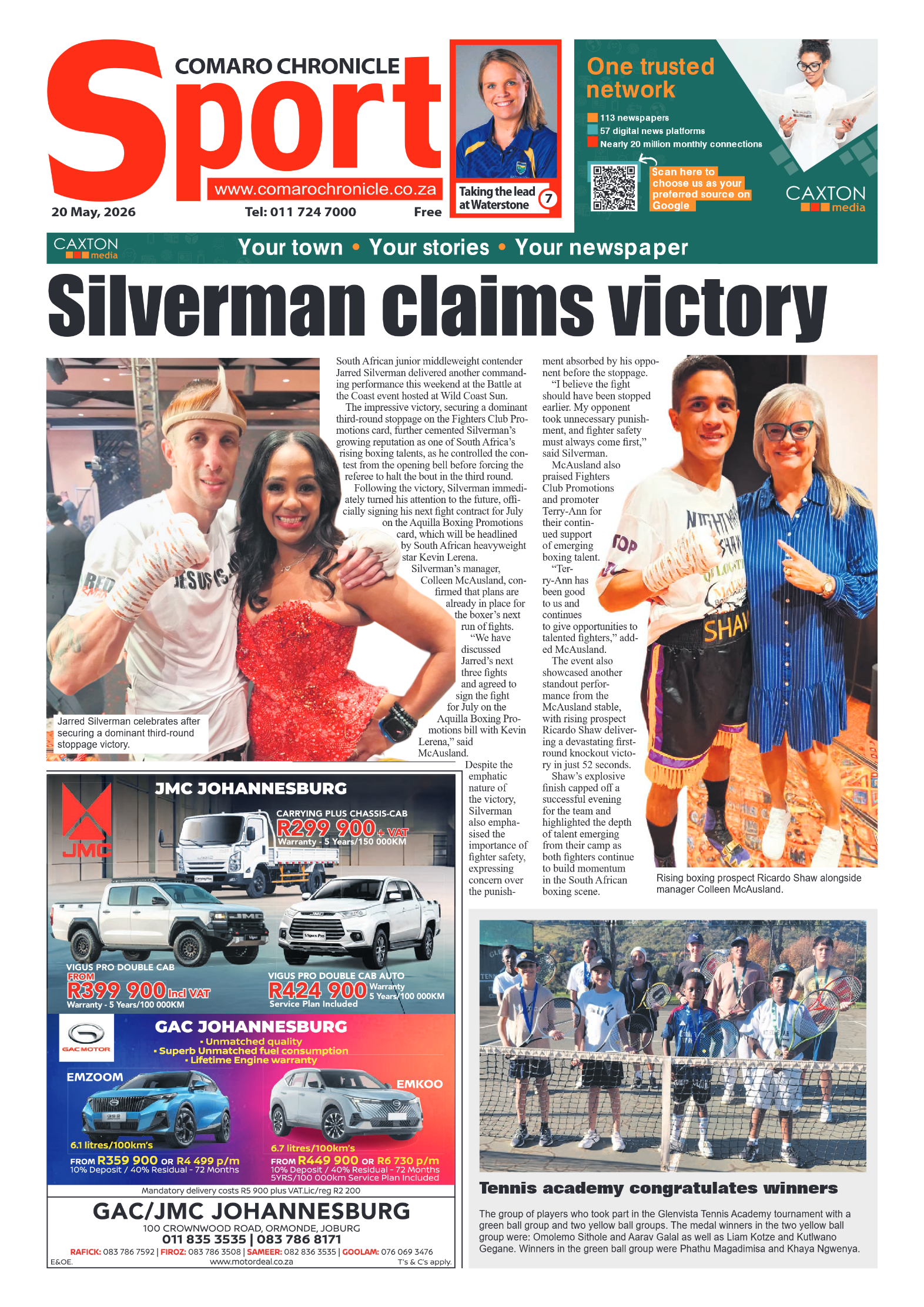 Comaro Chronicle 20 May 2026 page 8