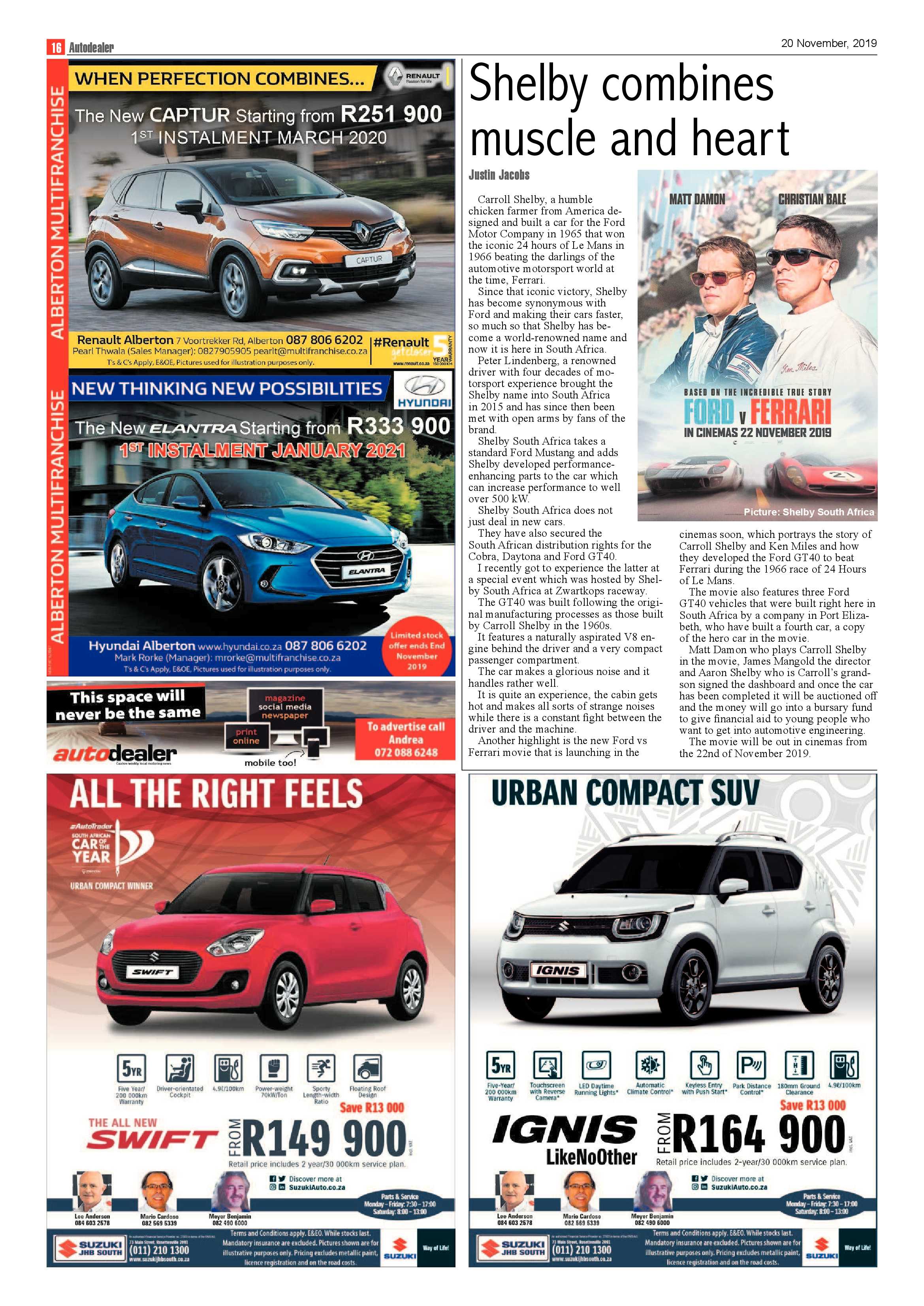 Comaro Chronicle 20 November 2019 page 16