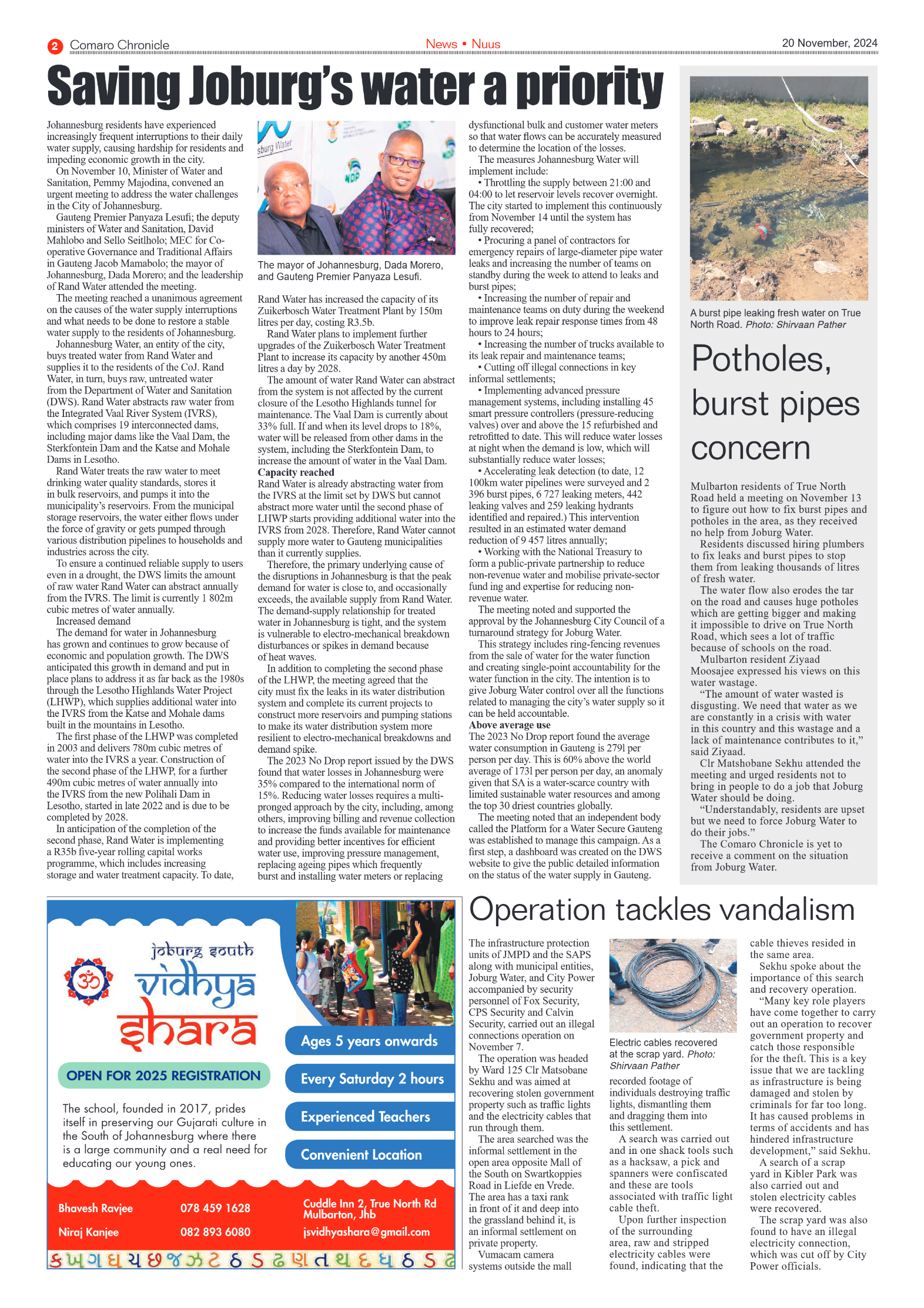 Comaro Chronicle 20 Novemberr 2024 page 4