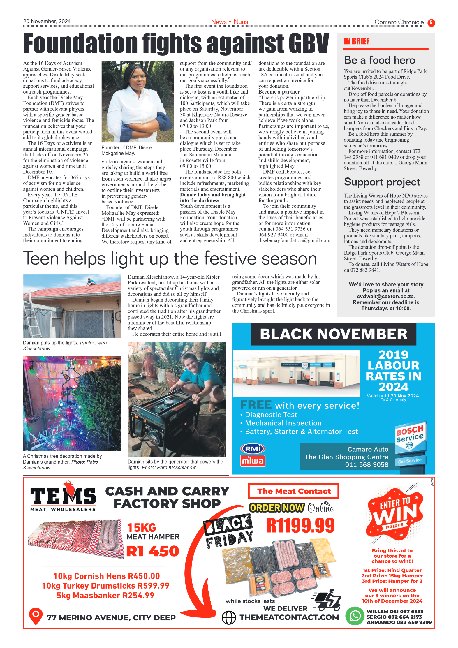 Comaro Chronicle 20 Novemberr 2024 page 7