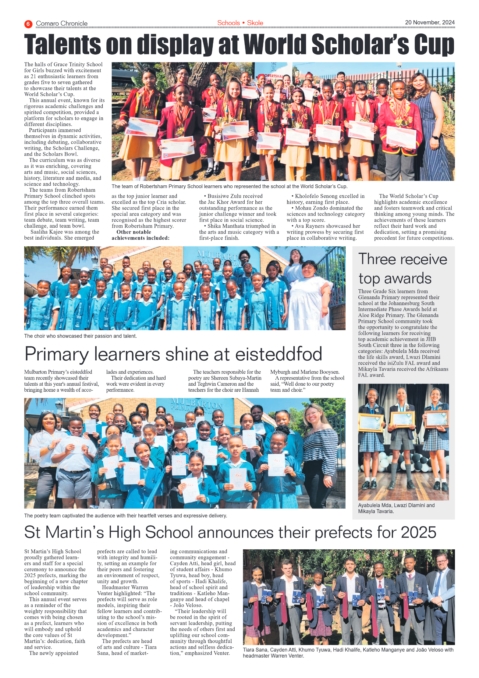 Comaro Chronicle 20 Novemberr 2024 page 8