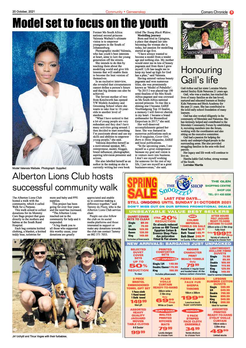 Comaro Chronicle 20 October 2021 page 3