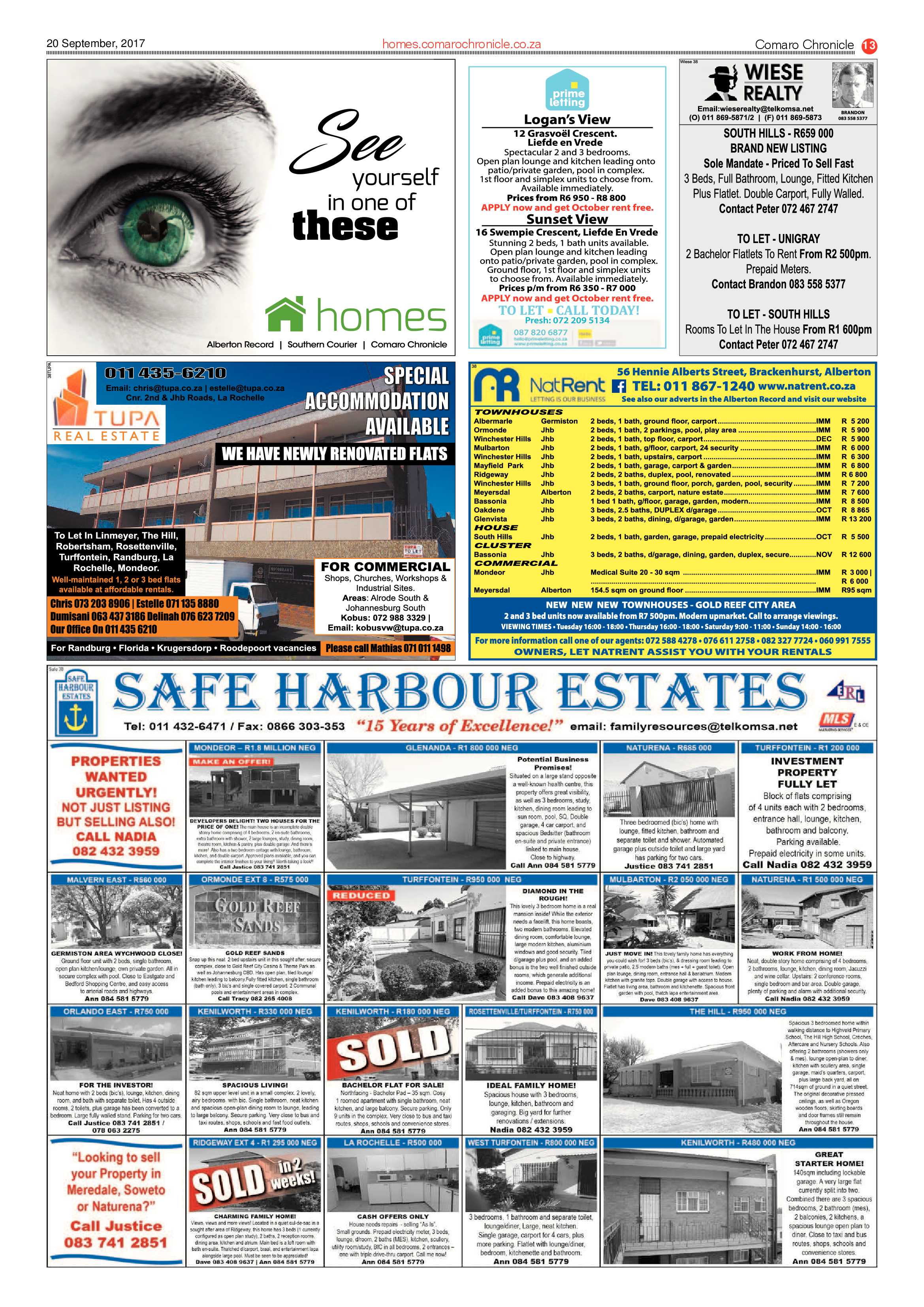 Comaro Chronicle 20 September 2017 page 13