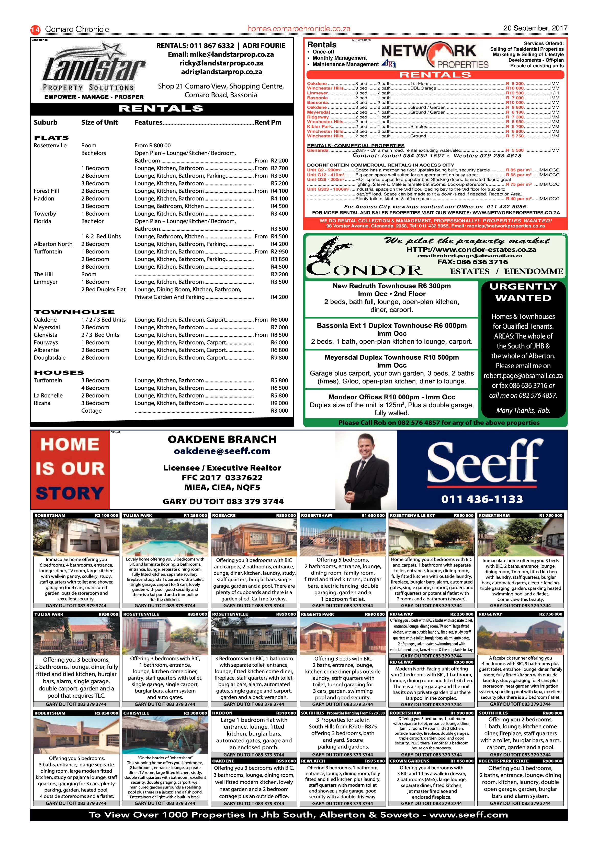 Comaro Chronicle 20 September 2017 page 14