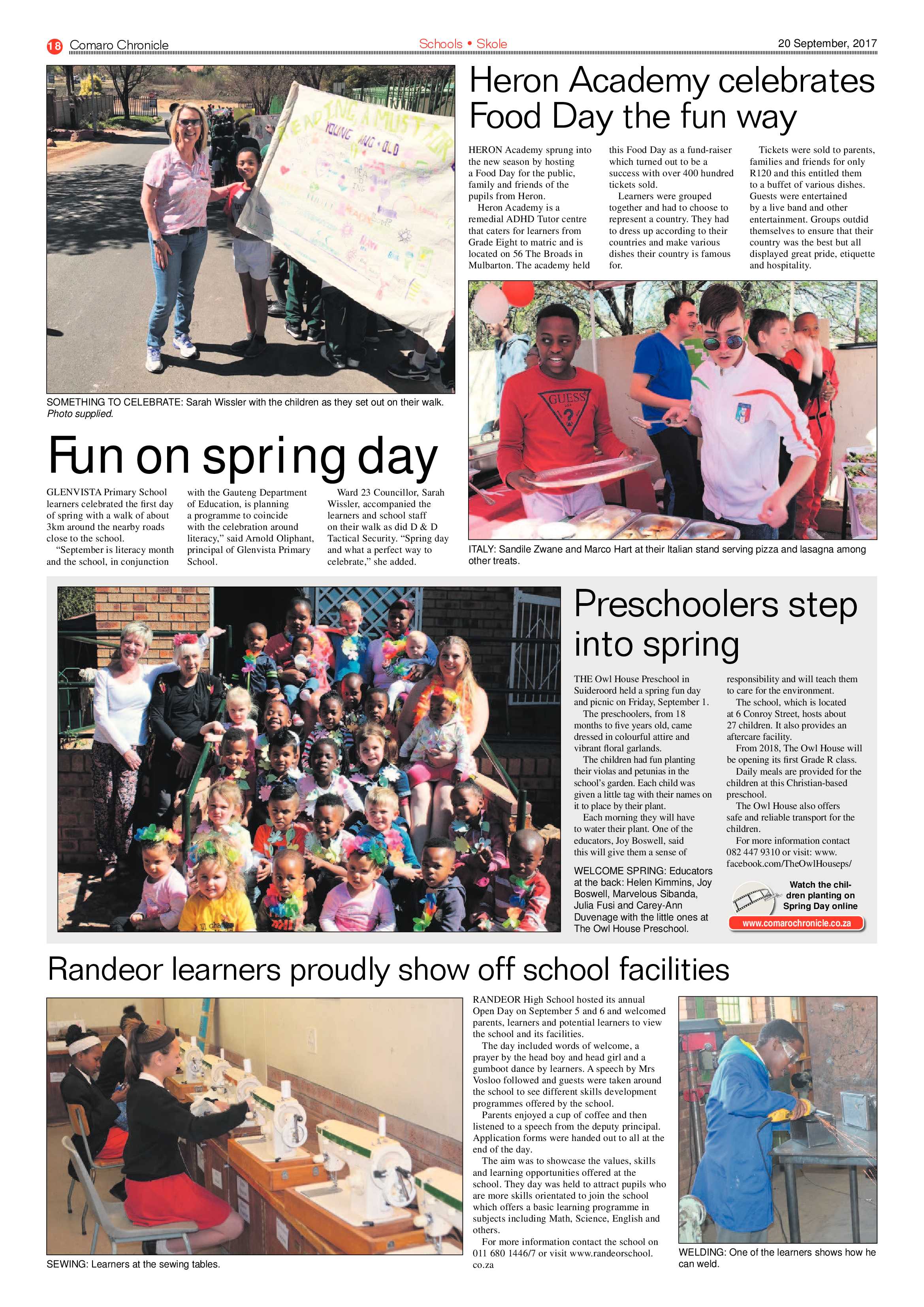 Comaro Chronicle 20 September 2017 page 18