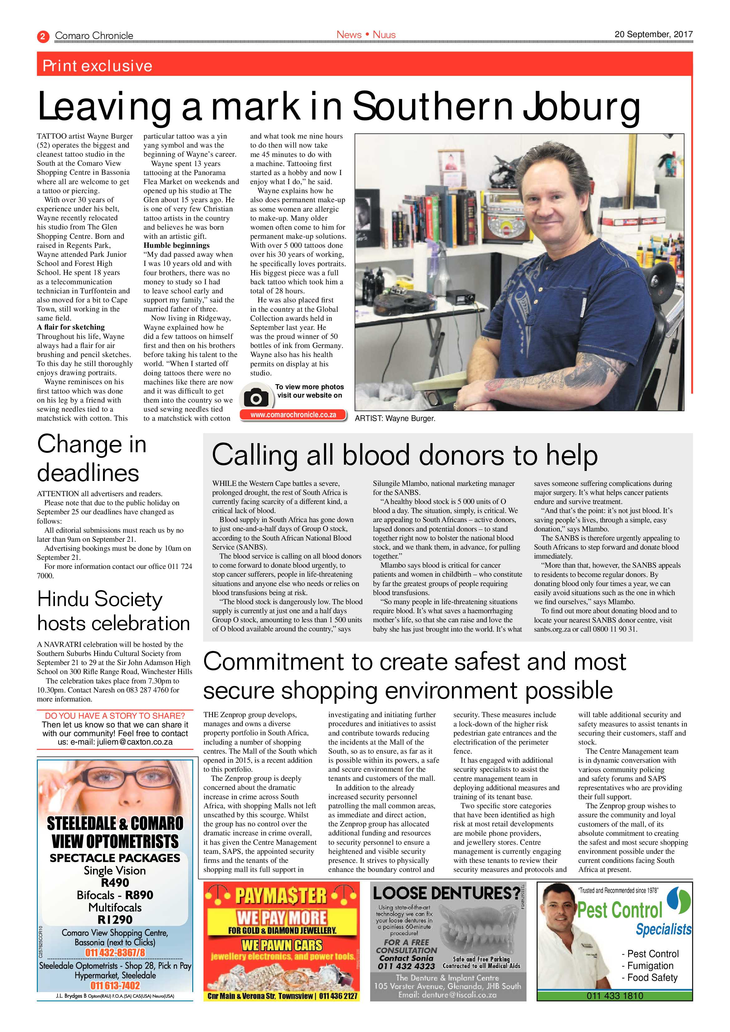 Comaro Chronicle 20 September 2017 page 2