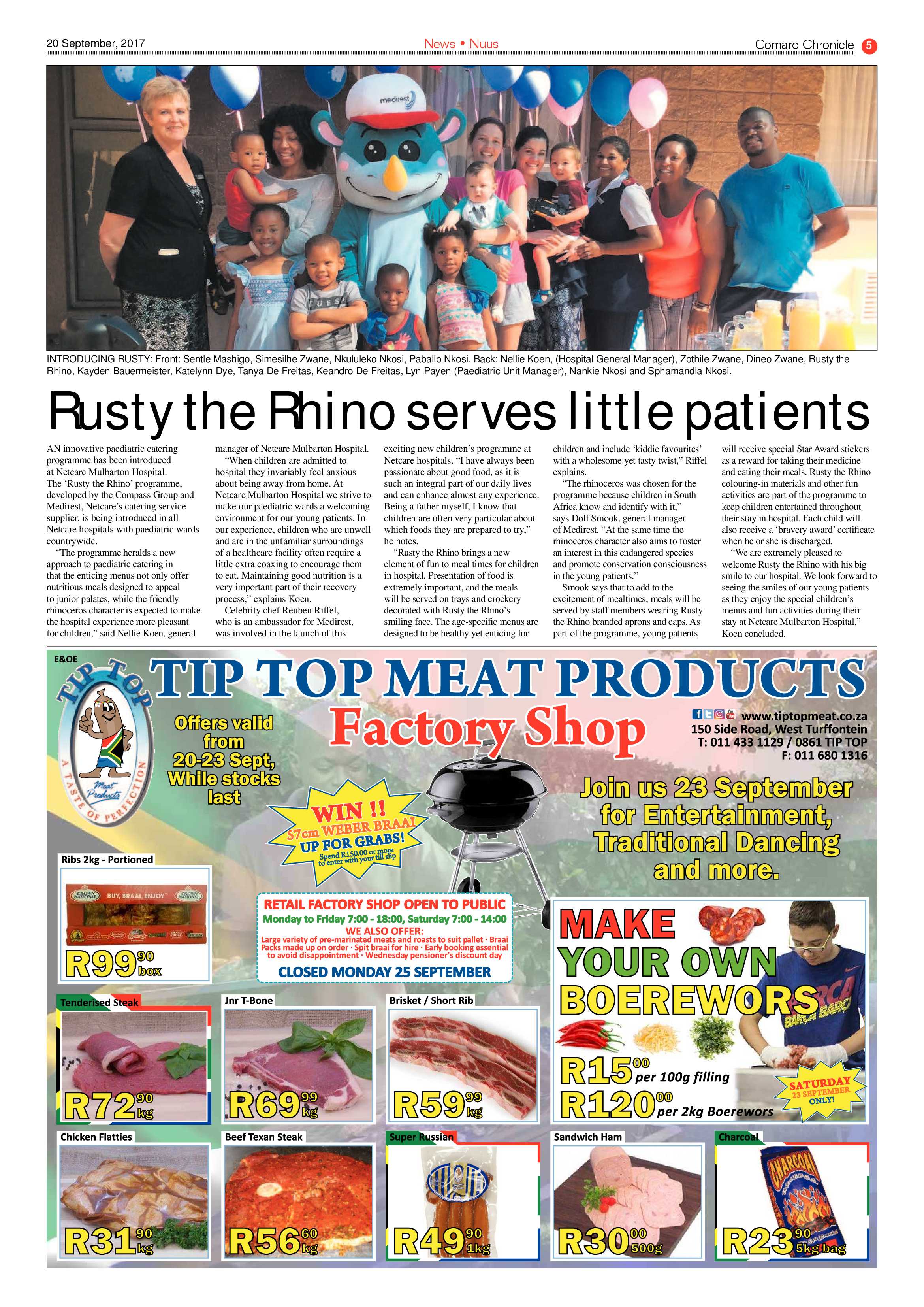 Comaro Chronicle 20 September 2017 page 5