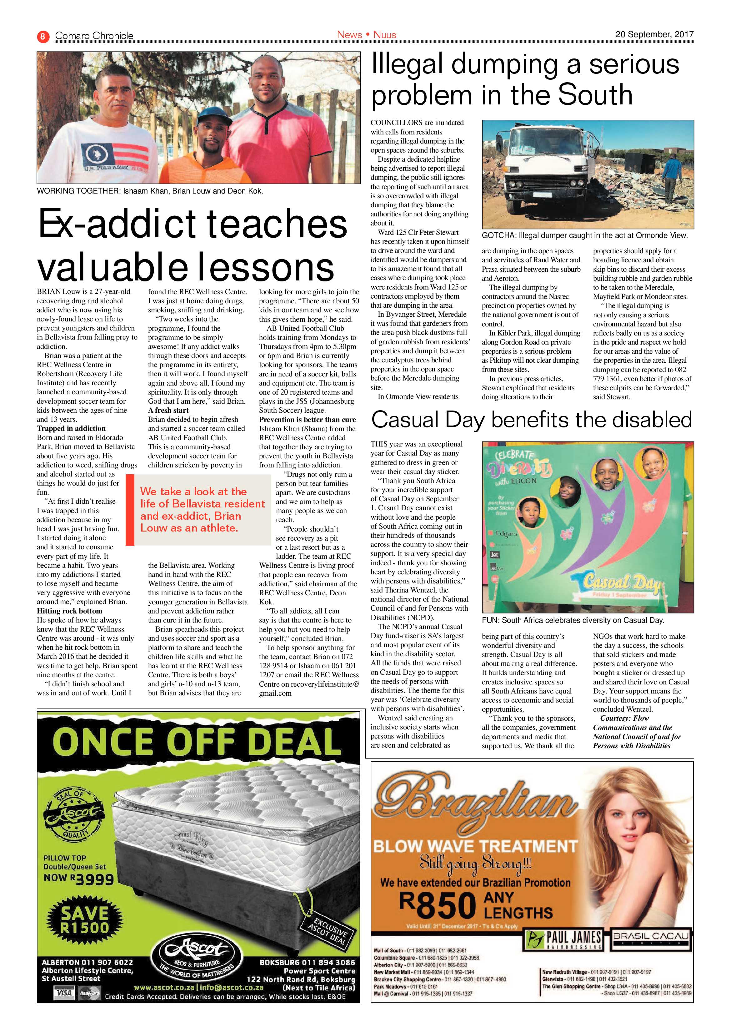 Comaro Chronicle 20 September 2017 page 8