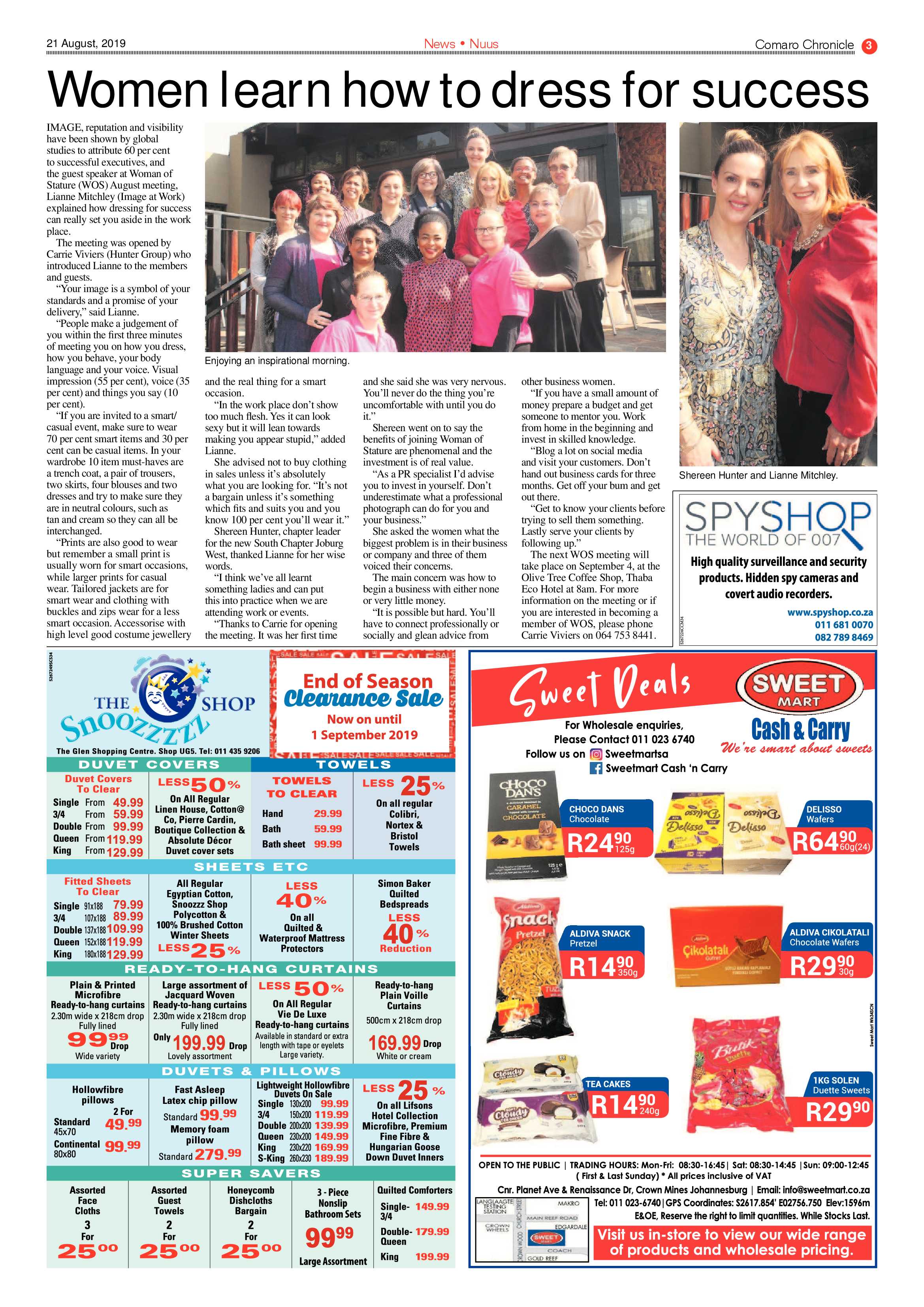 Comaro Chronicle 21 August 2019 page 3