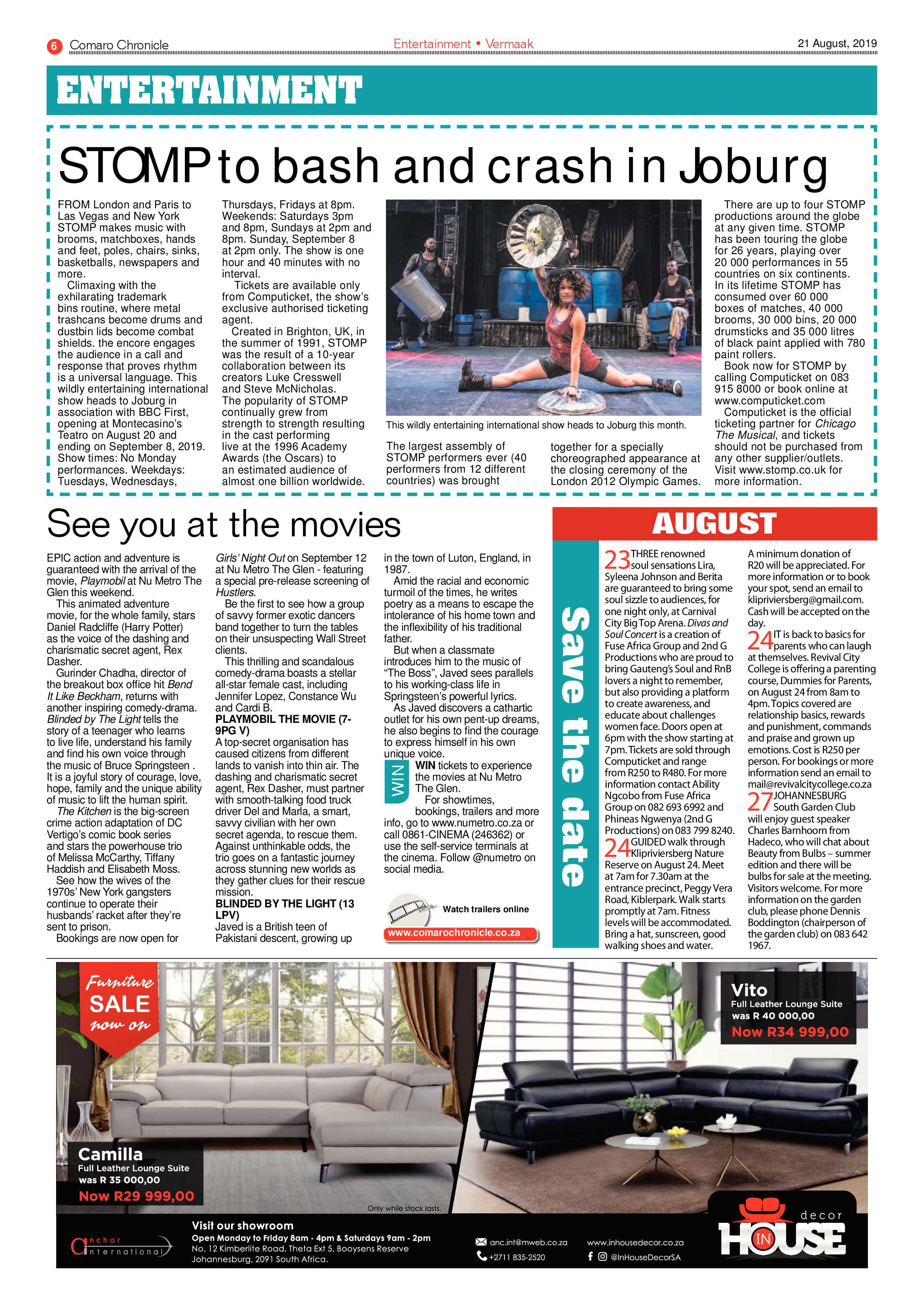 Comaro Chronicle 21 August 2019 page 6