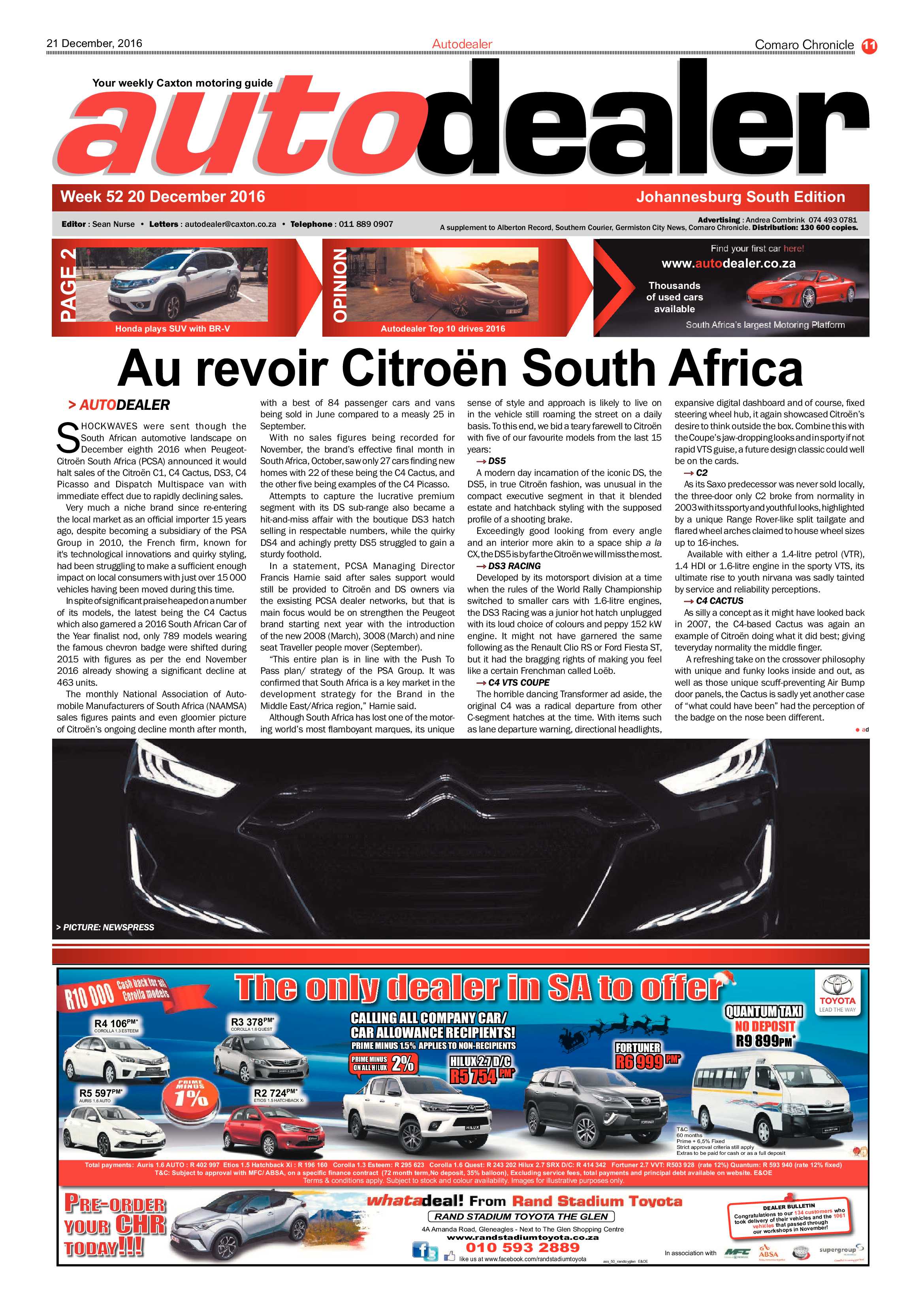Comaro Chronicle 21 December 2016 page 11