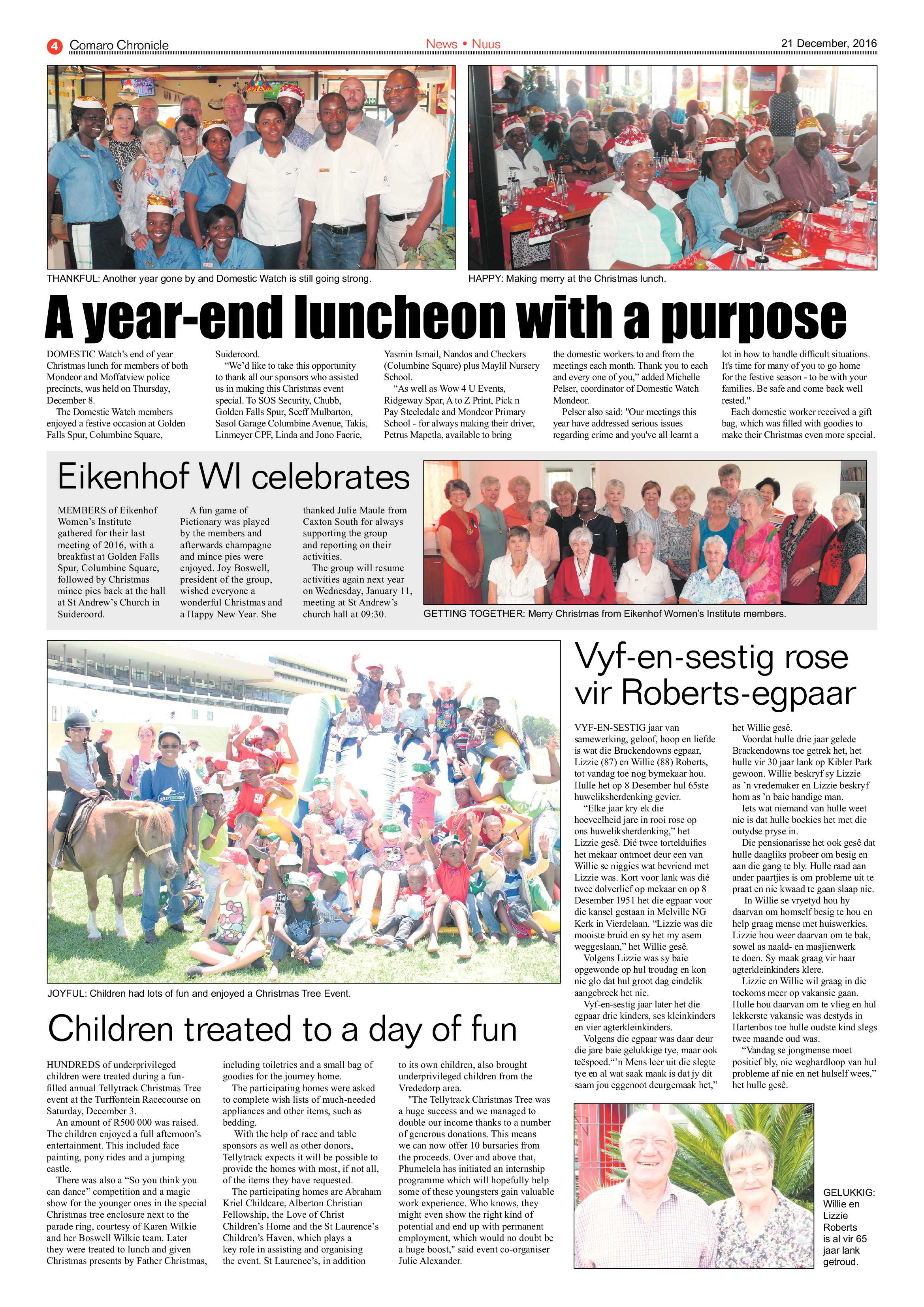 Comaro Chronicle 21 December 2016 page 4