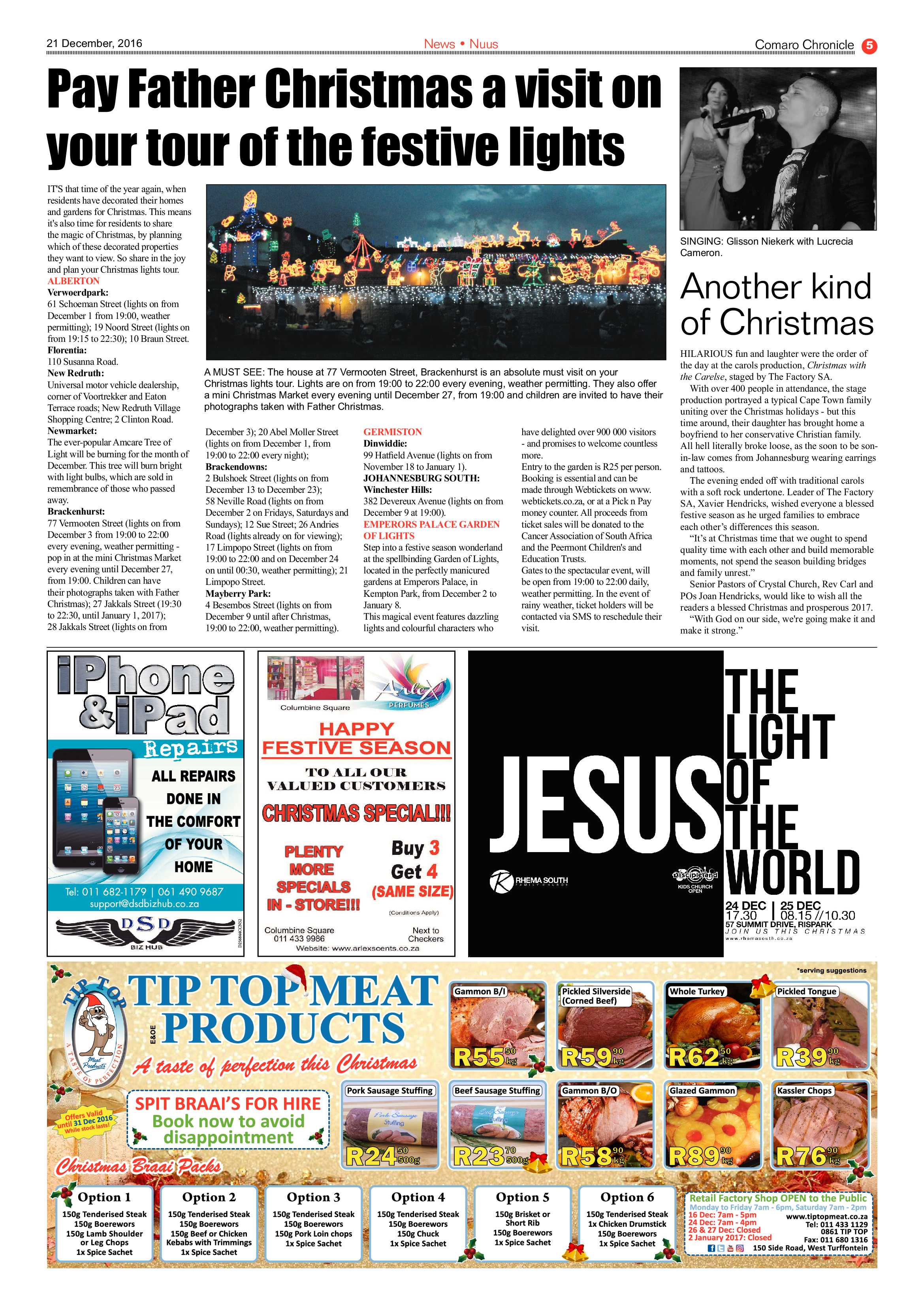 Comaro Chronicle 21 December 2016 page 5