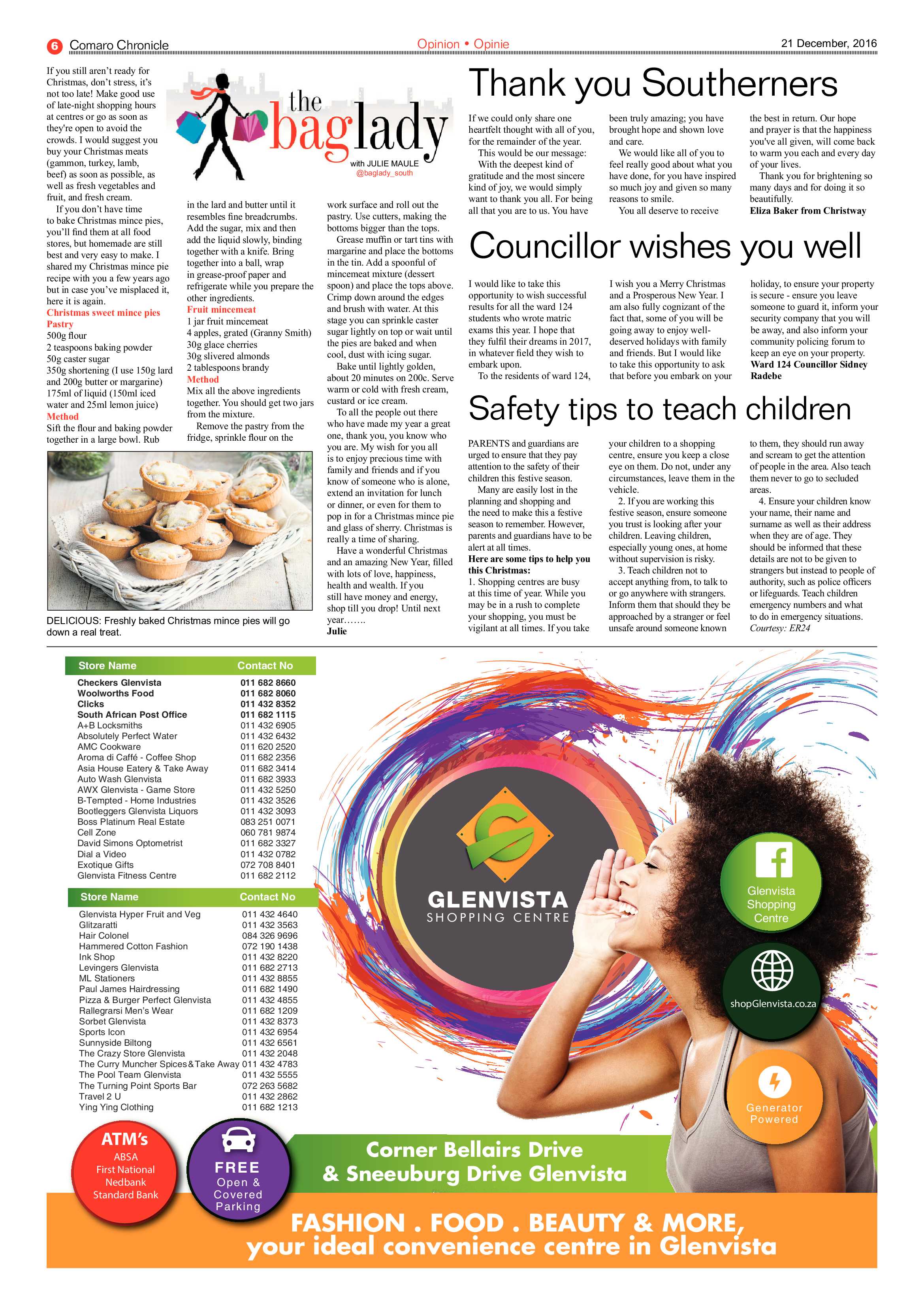 Comaro Chronicle 21 December 2016 page 6