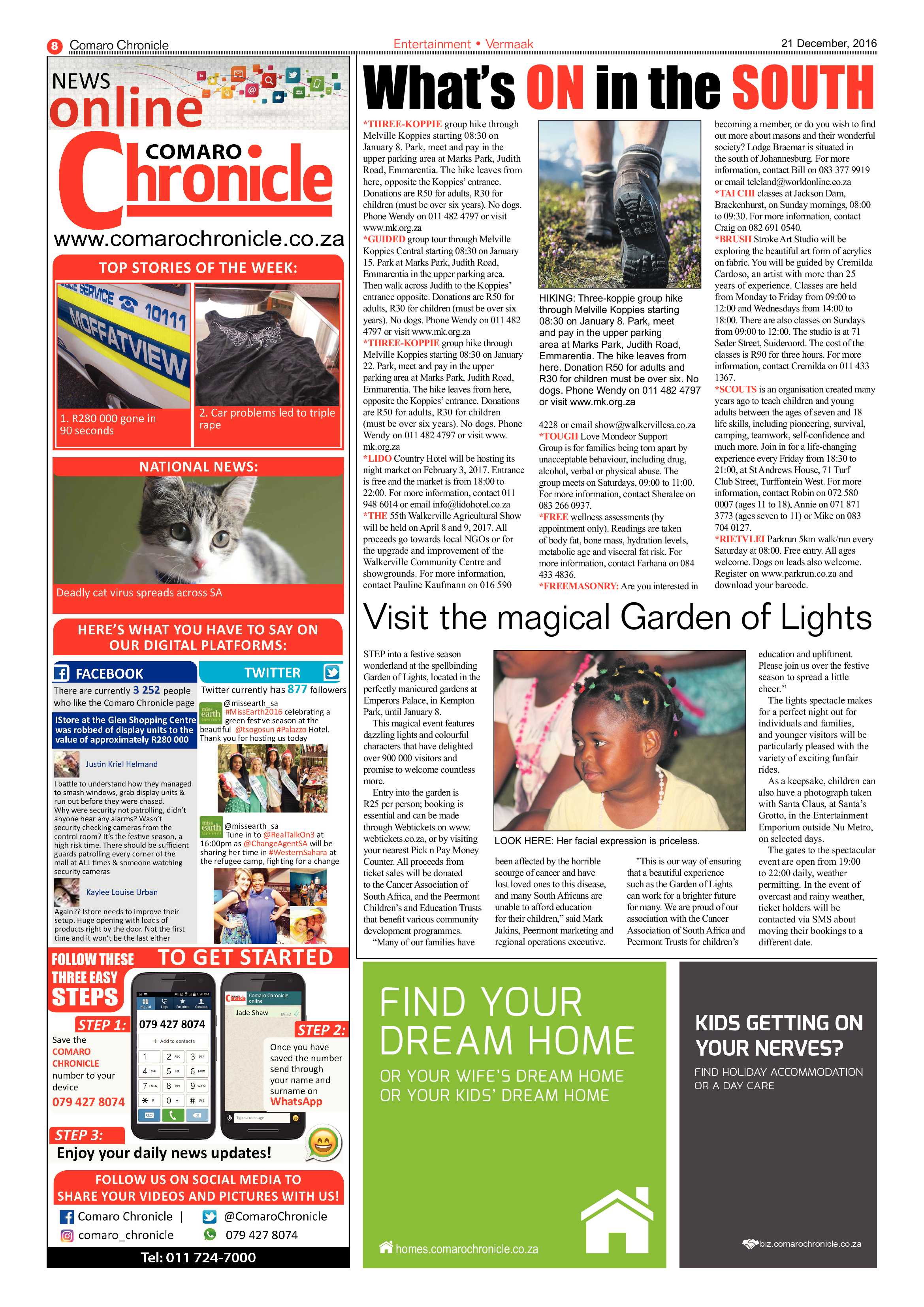 Comaro Chronicle 21 December 2016 page 8