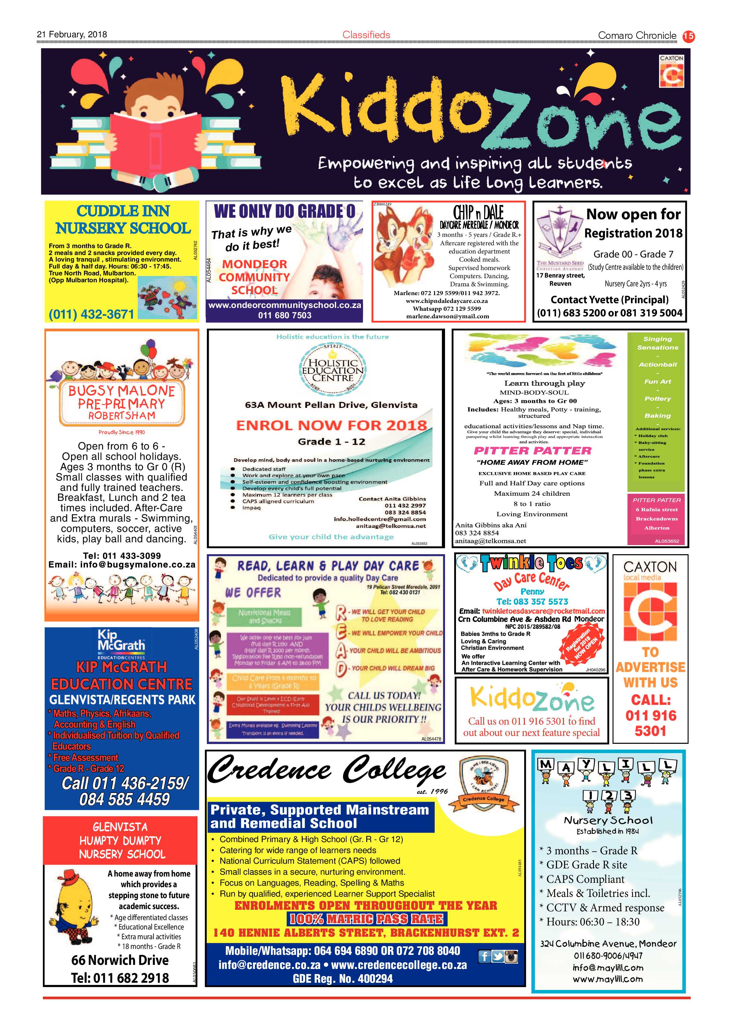 Comaro Chronicle 21 February 2018 page 15