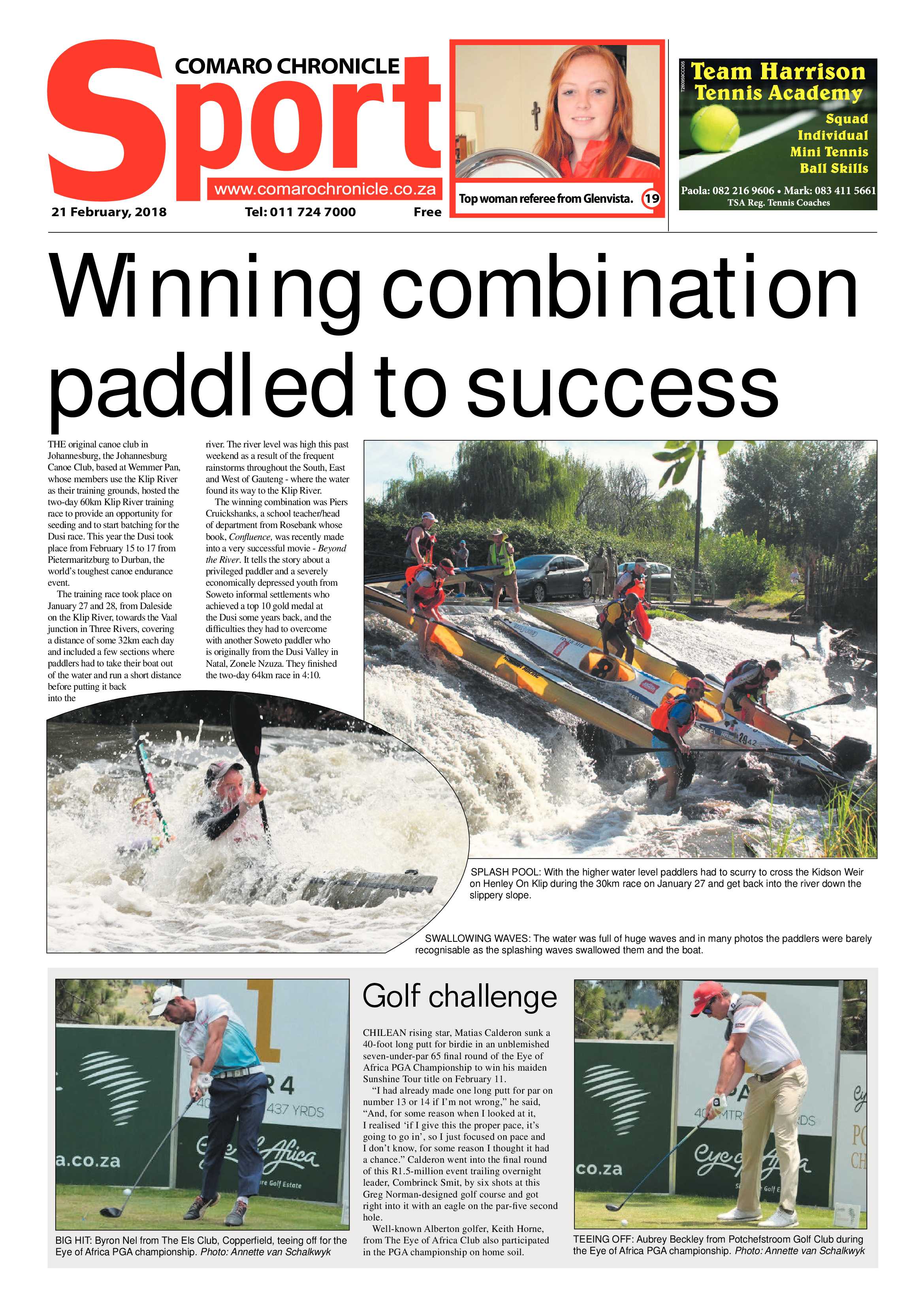 Comaro Chronicle 21 February 2018 page 20