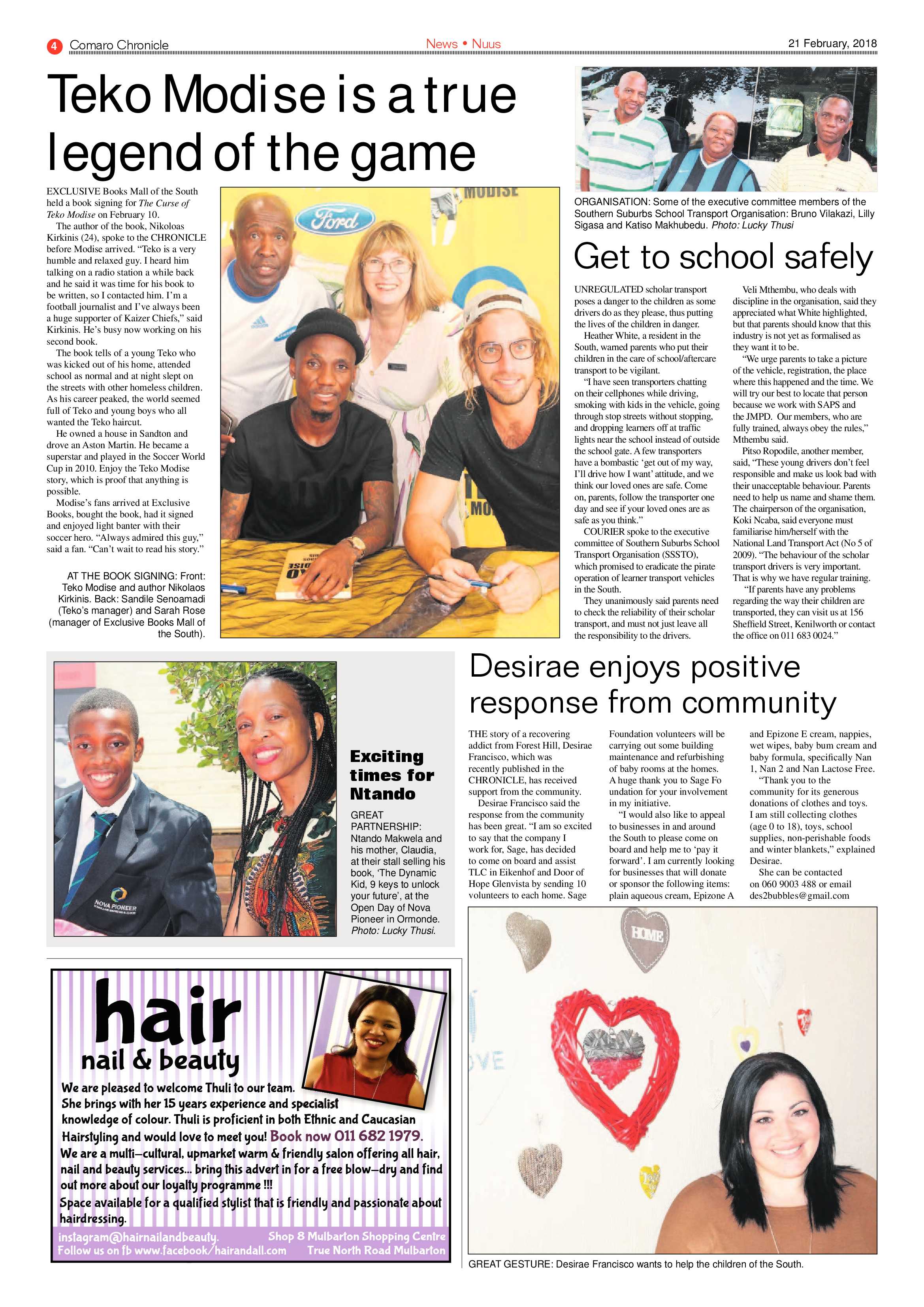 Comaro Chronicle 21 February 2018 page 4