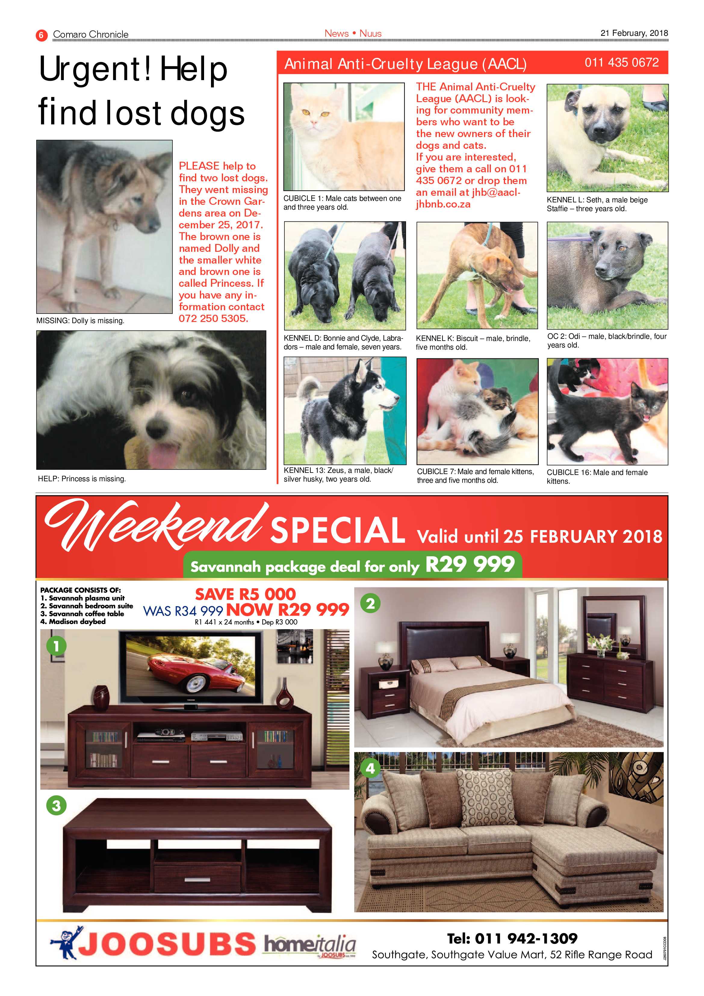 Comaro Chronicle 21 February 2018 page 6