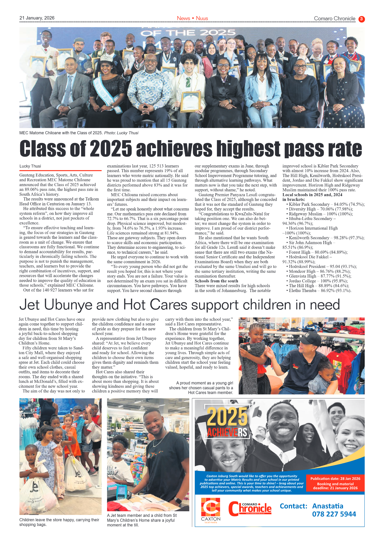 Comaro Chronicle 21 January 2026 page 3