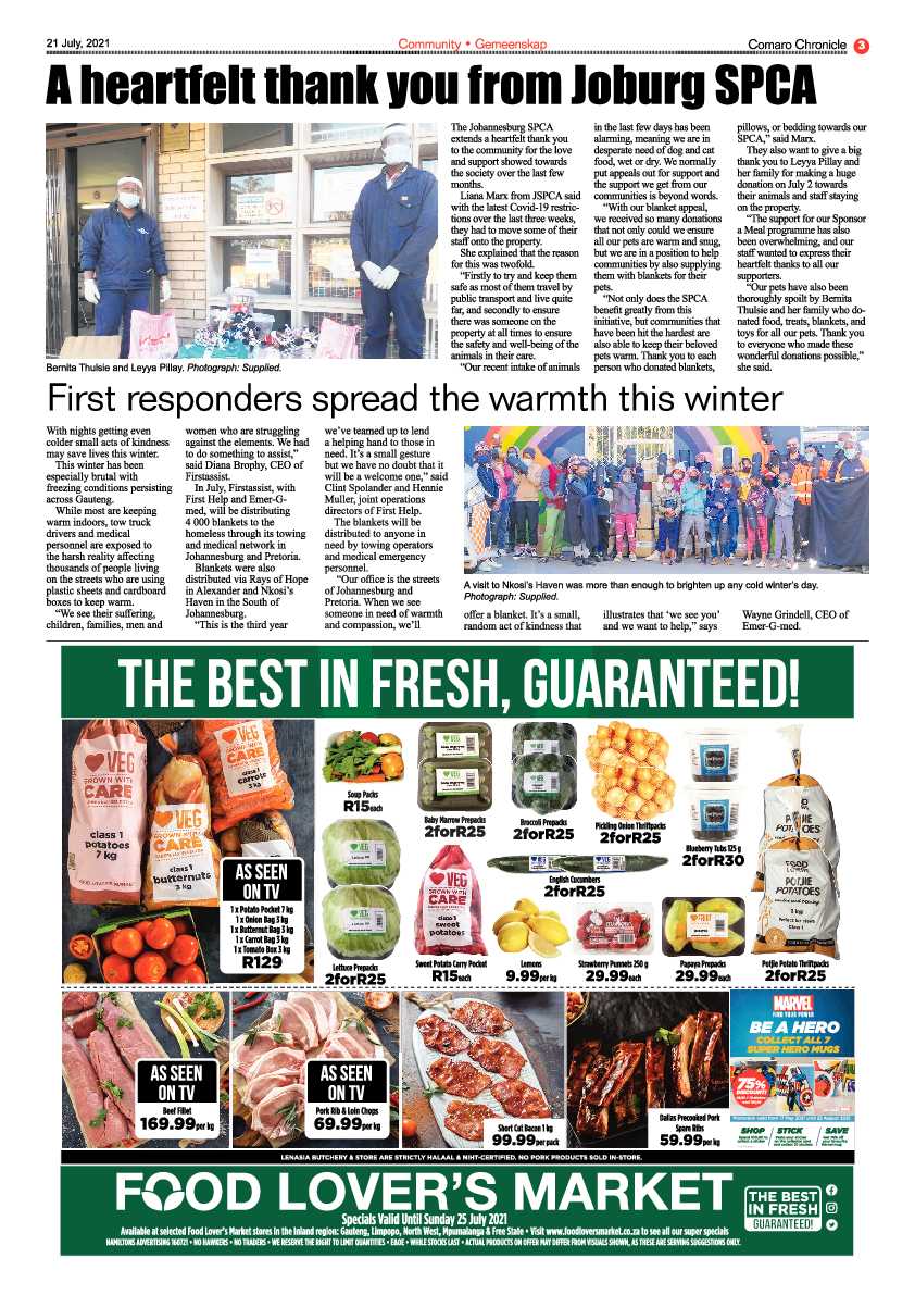 Comaro Chronicle 21 July 2021 page 3