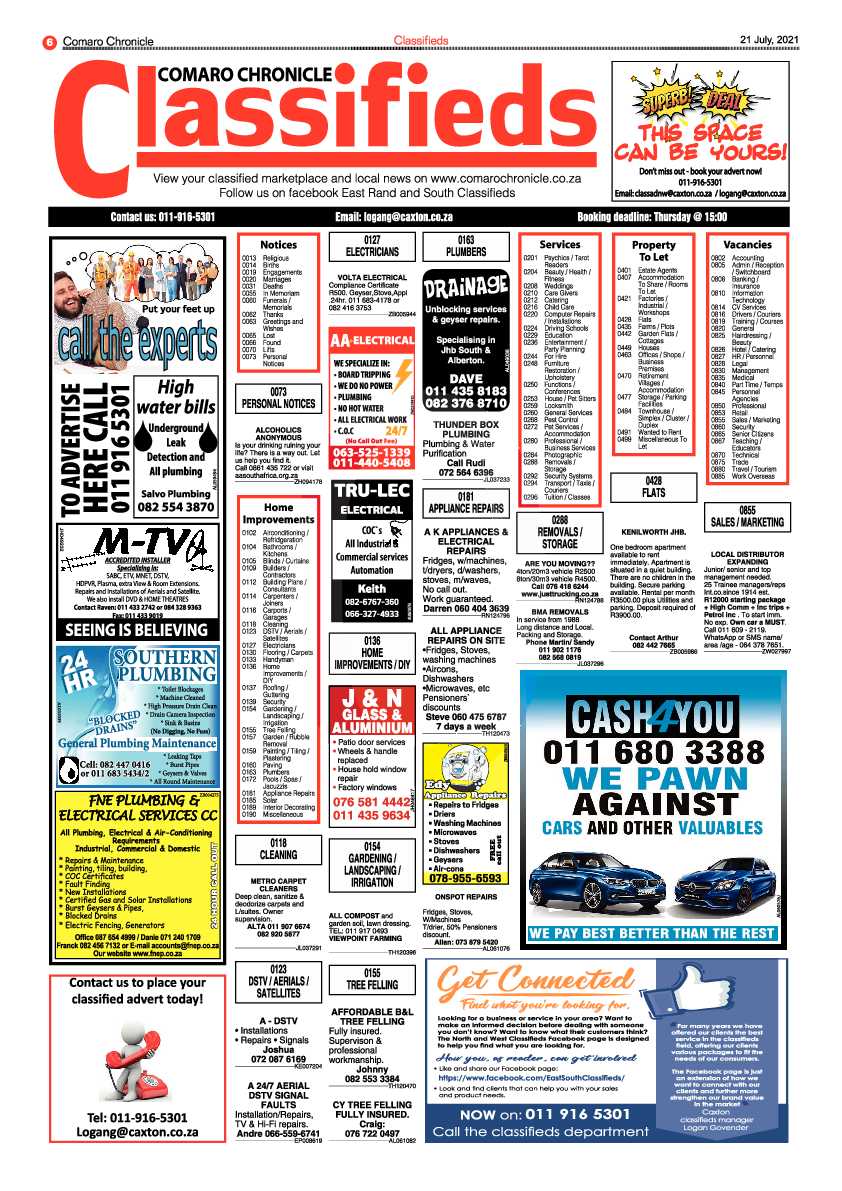 Comaro Chronicle 21 July 2021 page 6