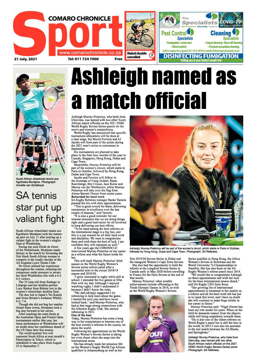 Comaro Chronicle 21 July 2021 page 8