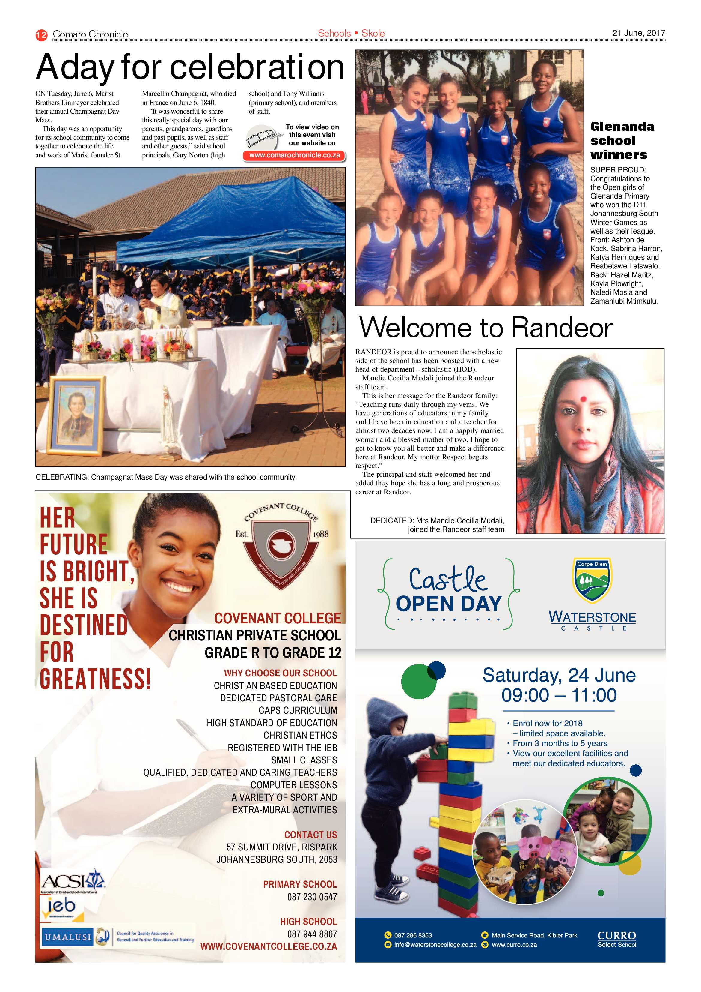 Comaro Chronicle 21 June 2017 page 12