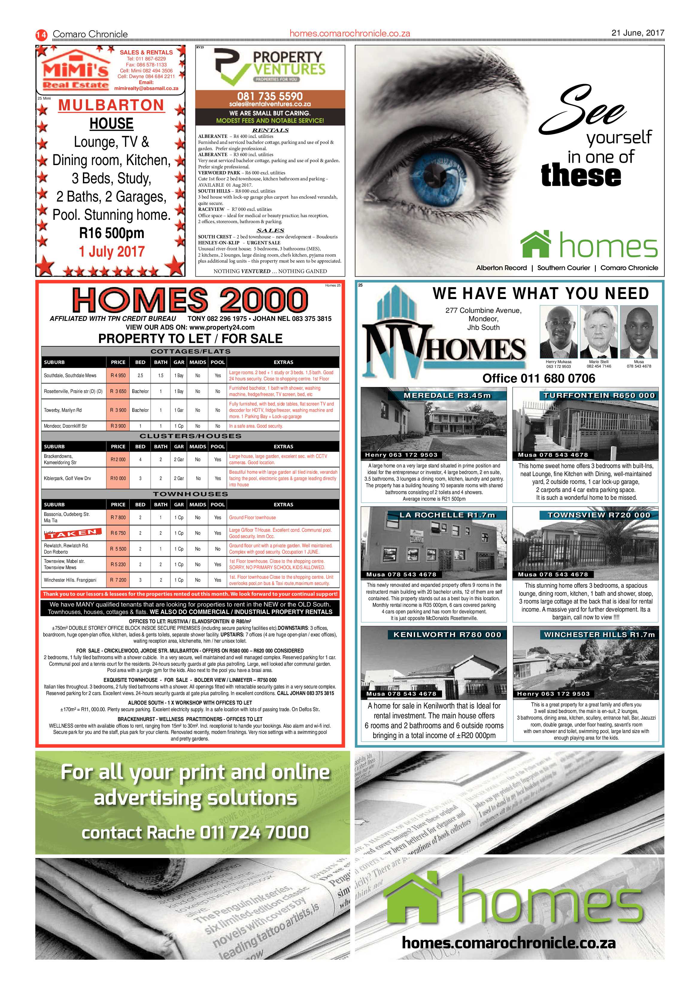 Comaro Chronicle 21 June 2017 page 14