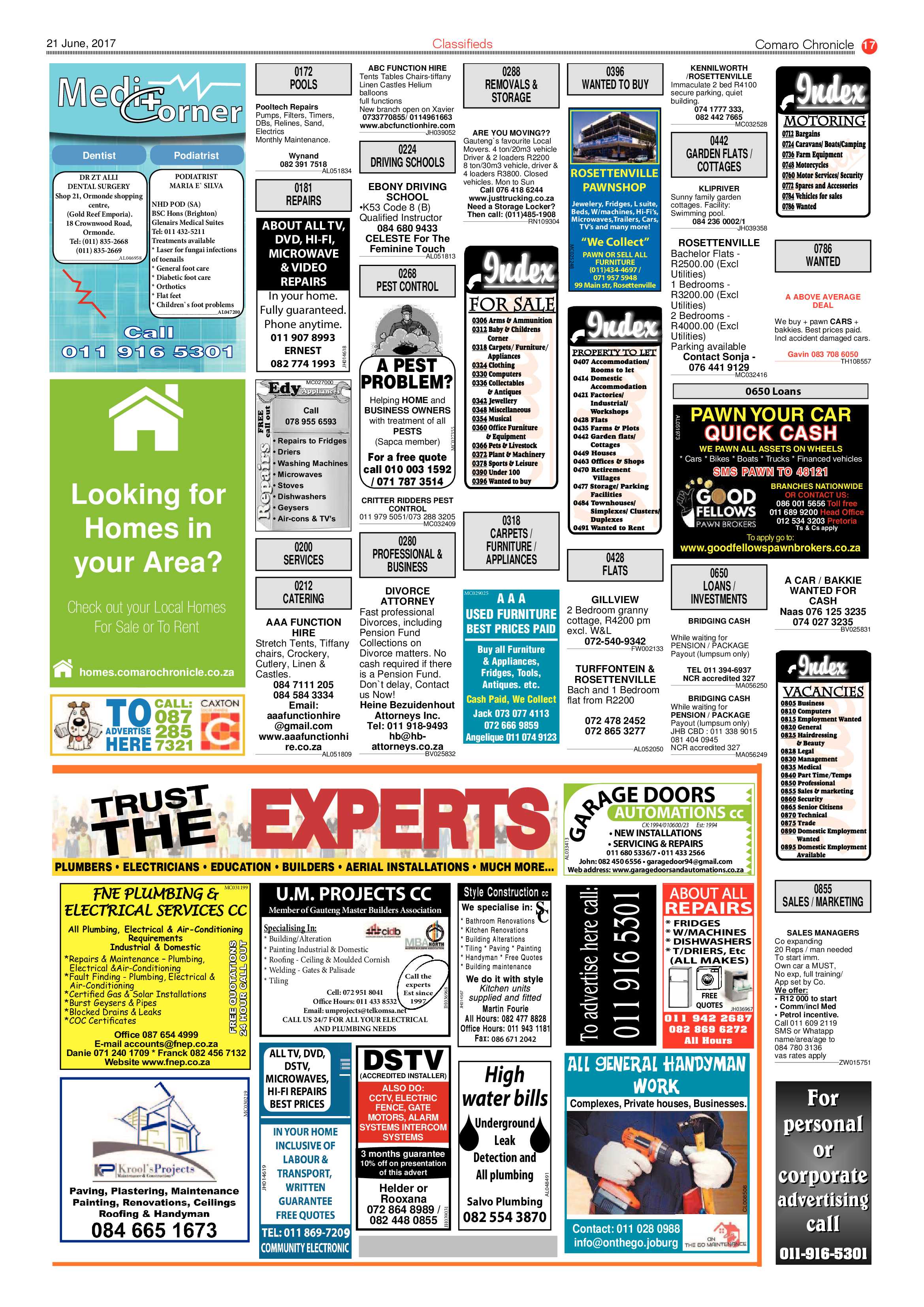 Comaro Chronicle 21 June 2017 page 17