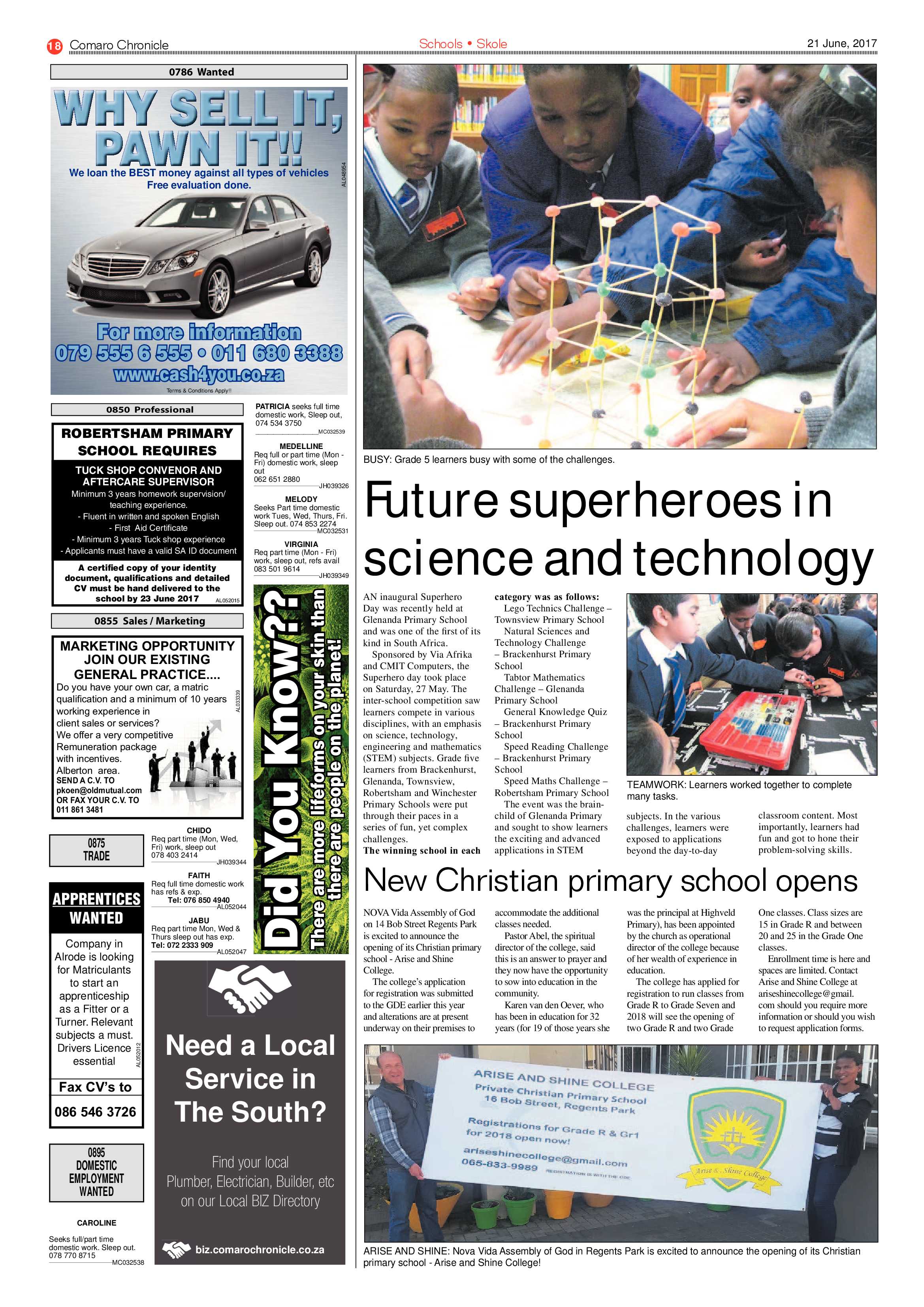 Comaro Chronicle 21 June 2017 page 18