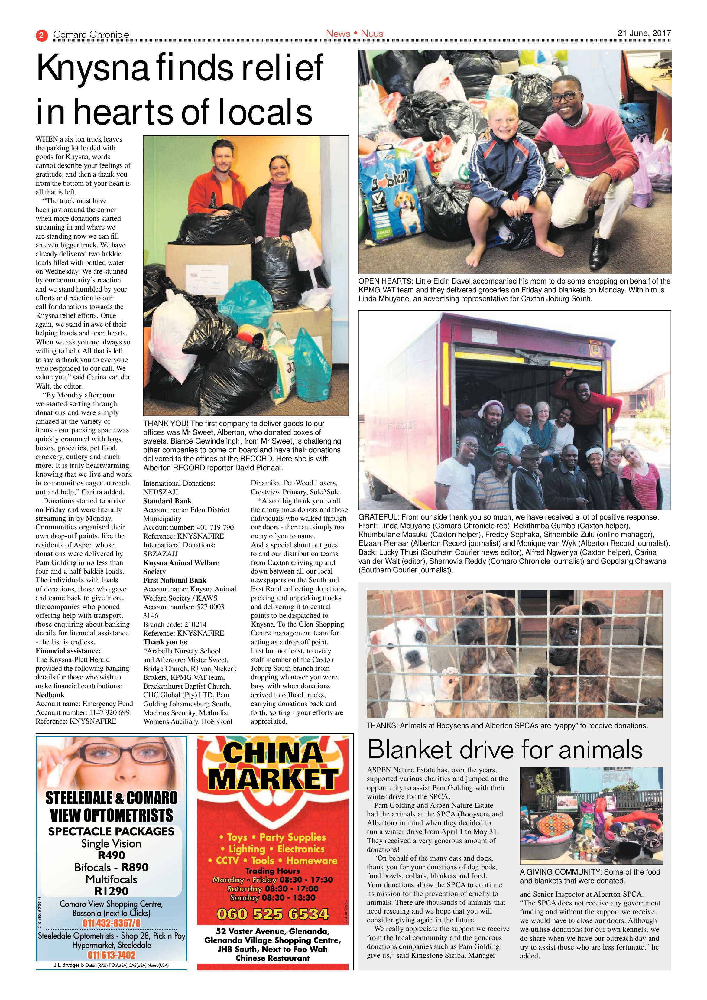 Comaro Chronicle 21 June 2017 page 2