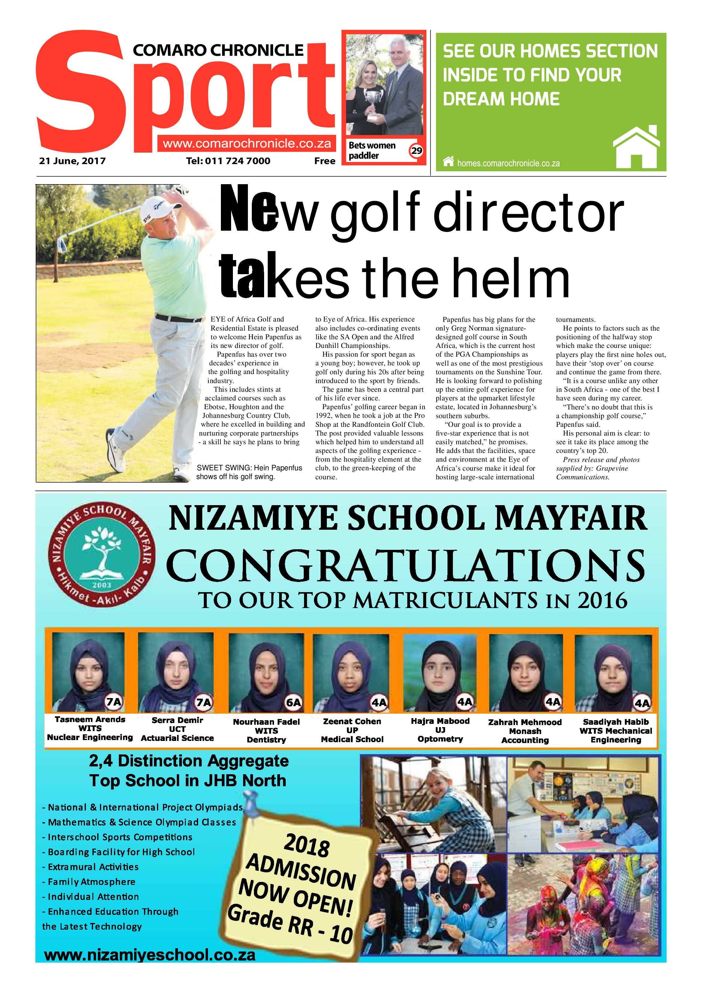 Comaro Chronicle 21 June 2017 page 20