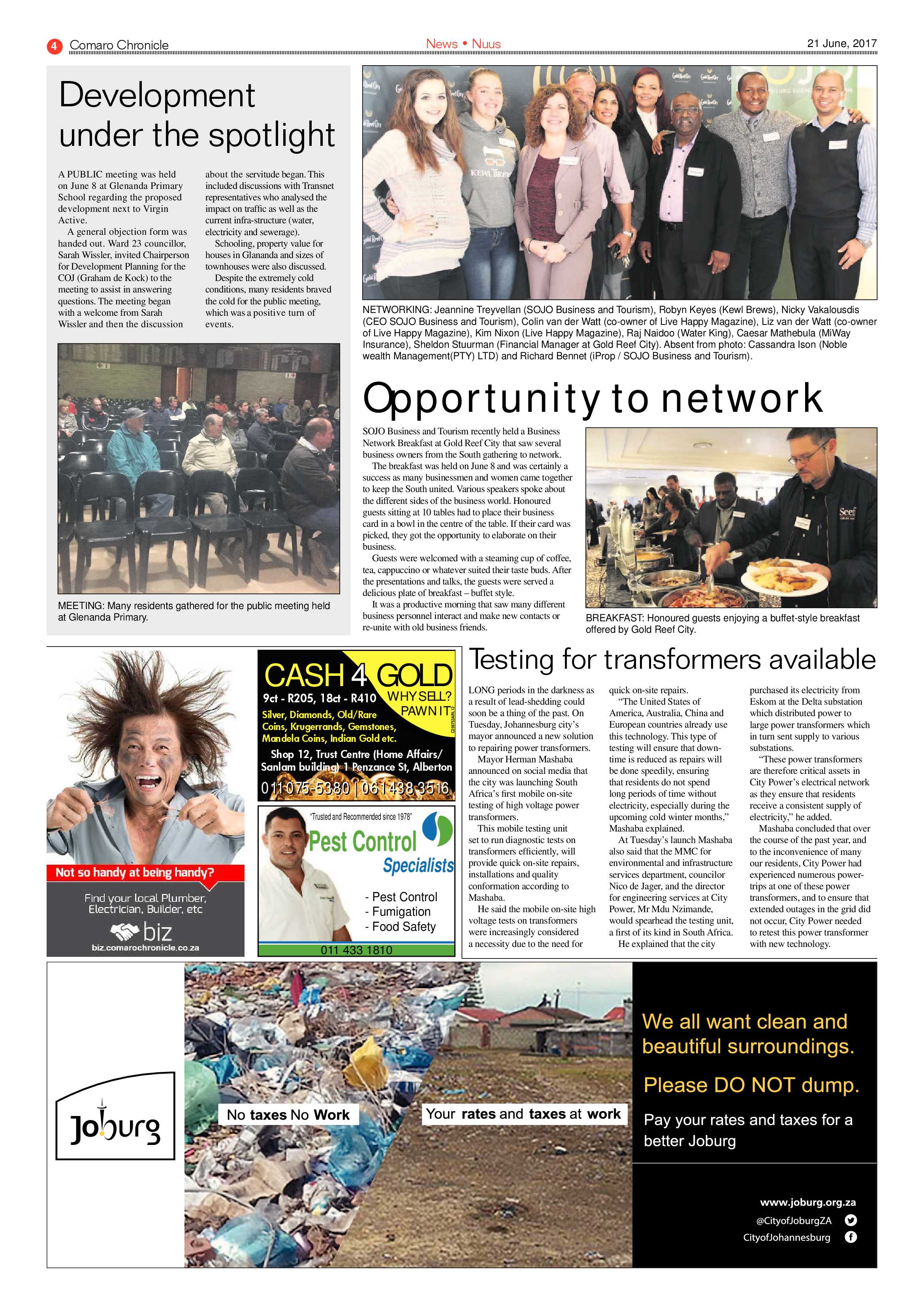 Comaro Chronicle 21 June 2017 page 4