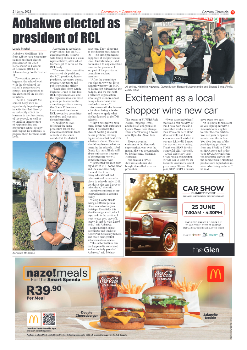 Comaro Chronicle 21 June 2023 page 3