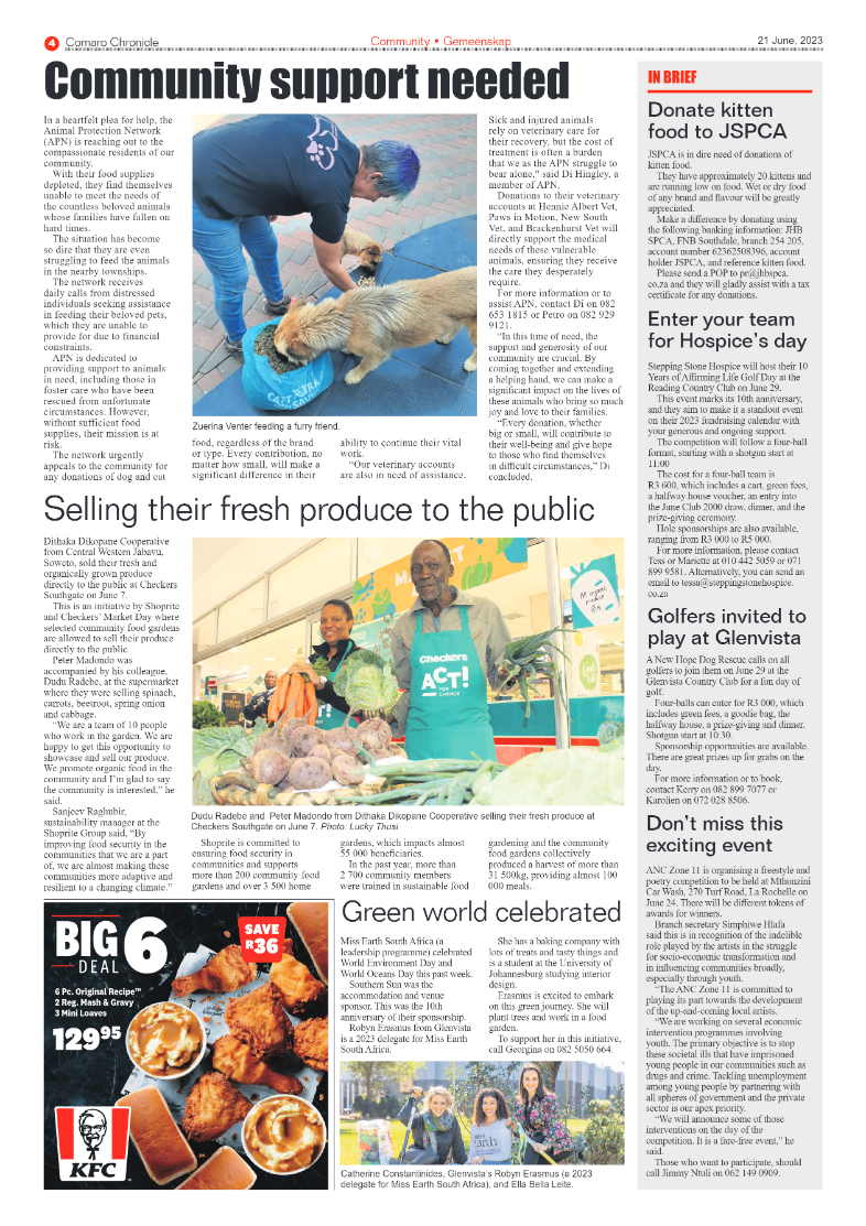 Comaro Chronicle 21 June 2023 page 4