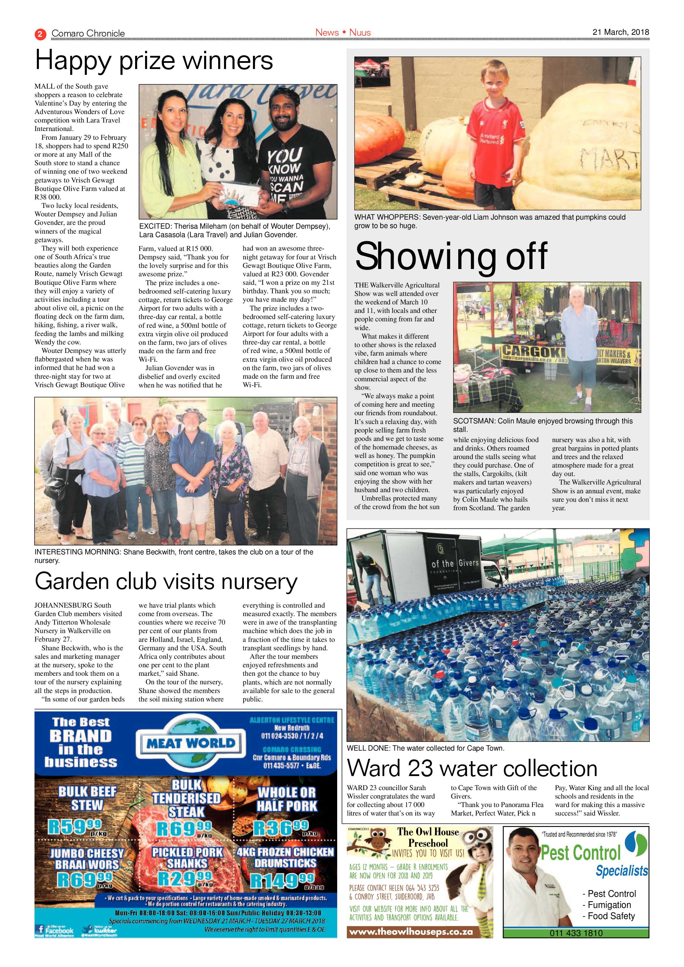 Comaro Chronicle 21 March 2018 page 2