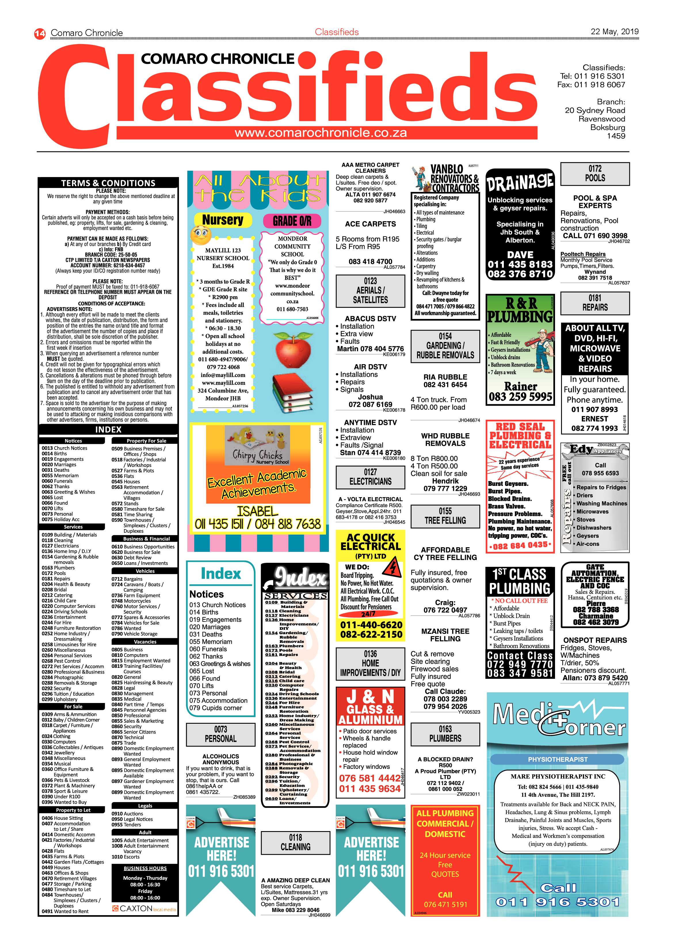 Comaro Chronicle 22 May 2019 page 14