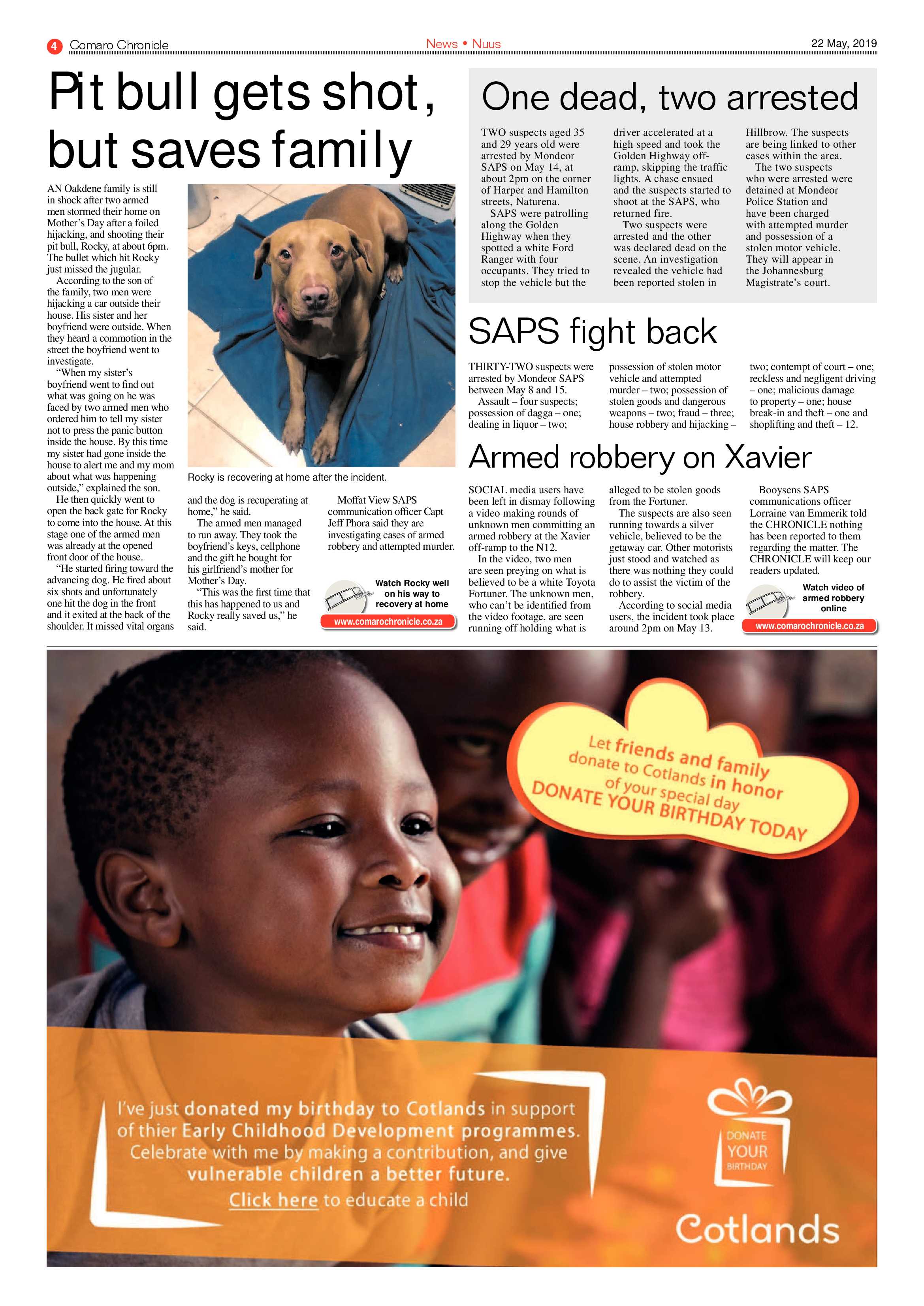 Comaro Chronicle 22 May 2019 page 4