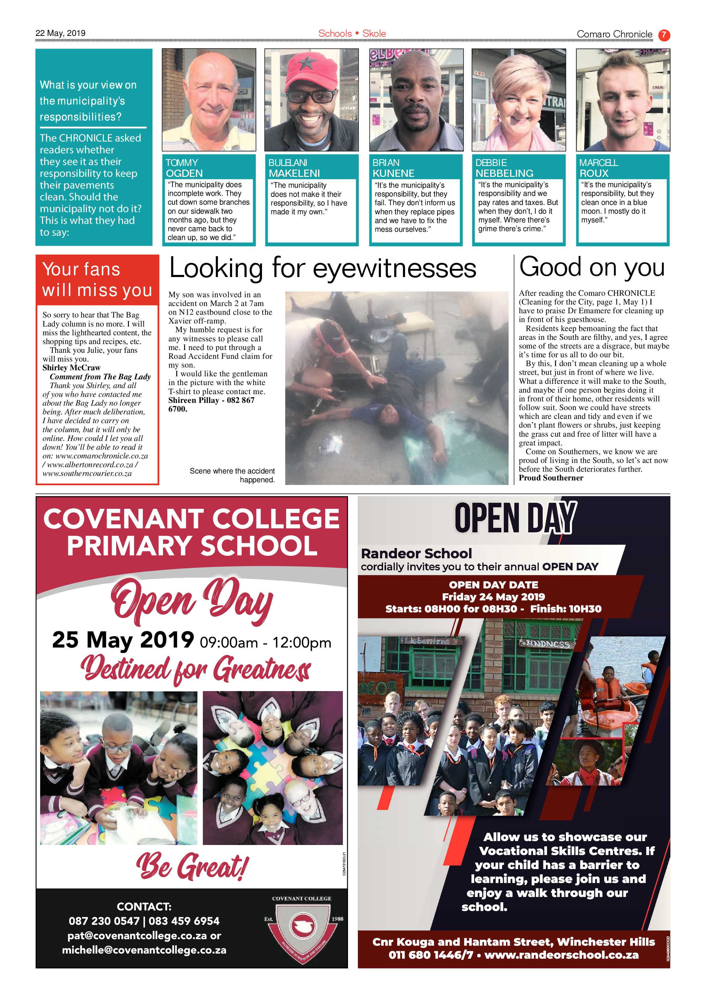 Comaro Chronicle 22 May 2019 page 7