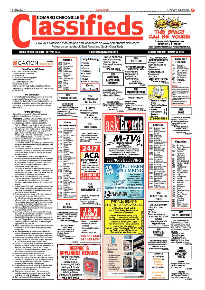 Comaro Chronicle 21 May 2021 page 7