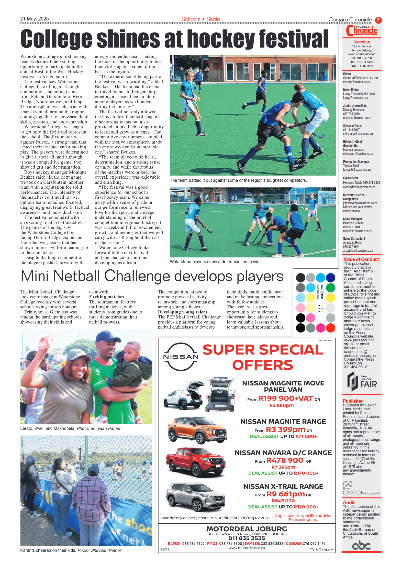 Comaro Chronicle 21 May 2025 page 7