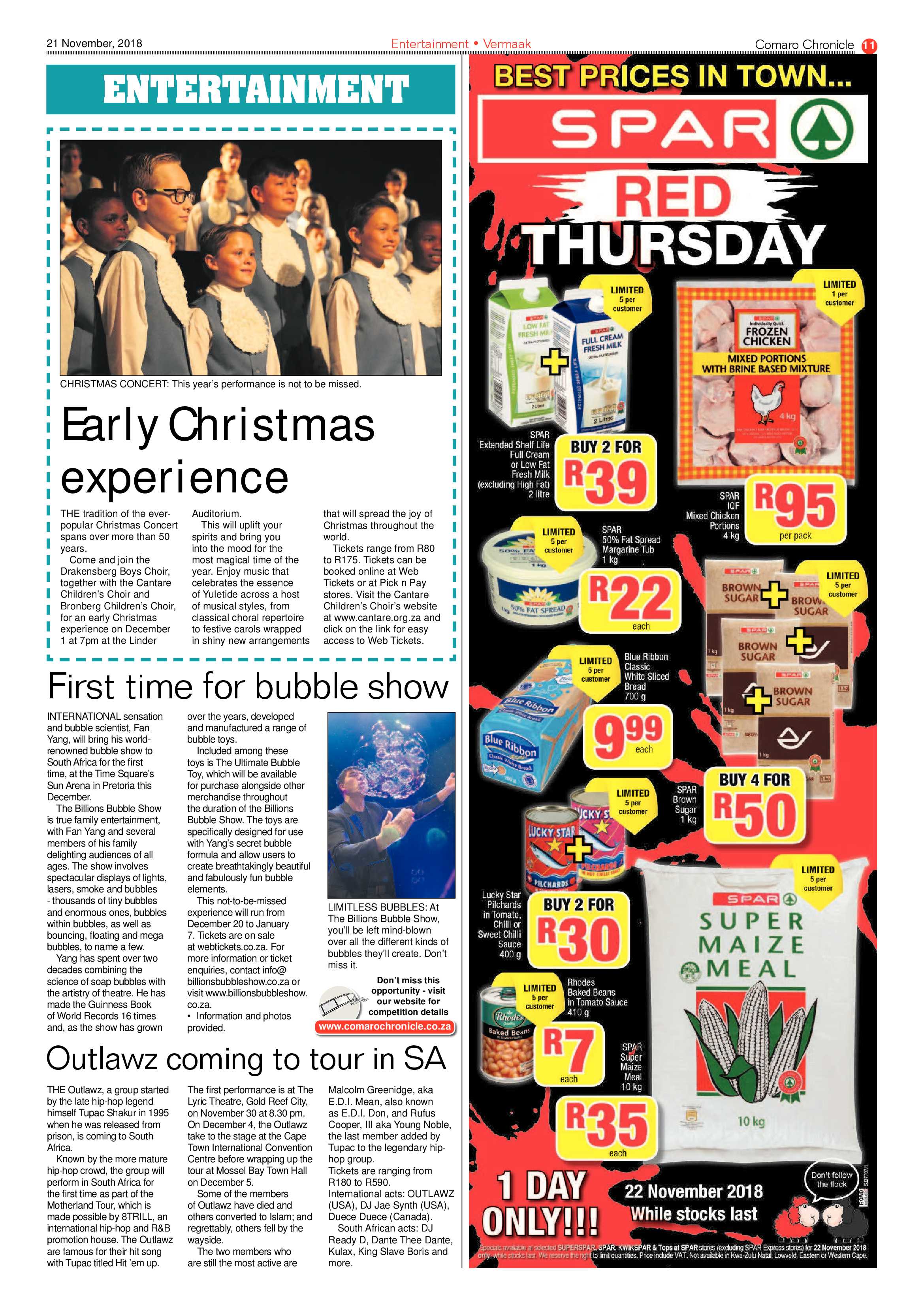 Comaro Chronicle 21 November 2018 page 11