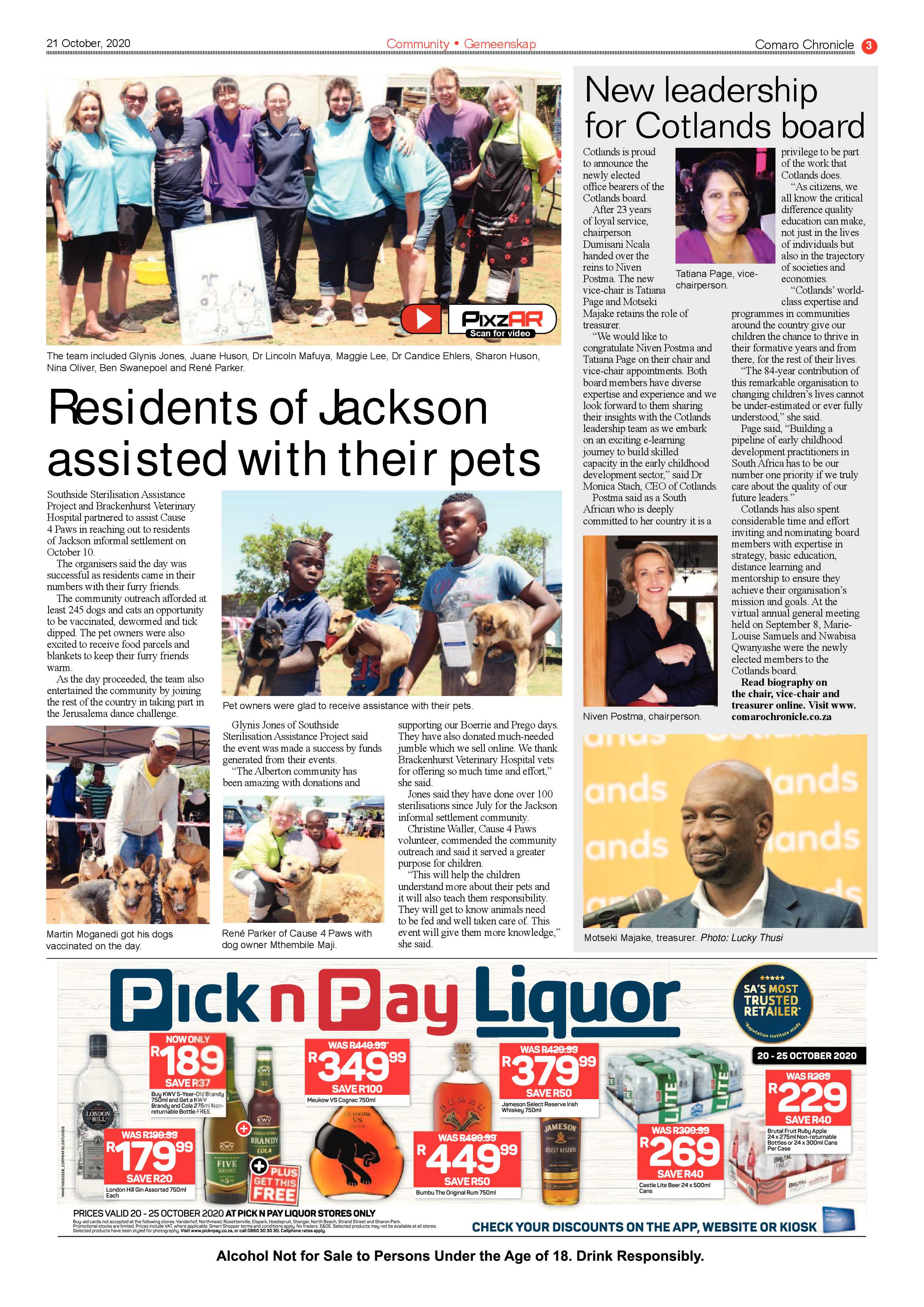 Comaro Chronicle 21 October 2020 page 3