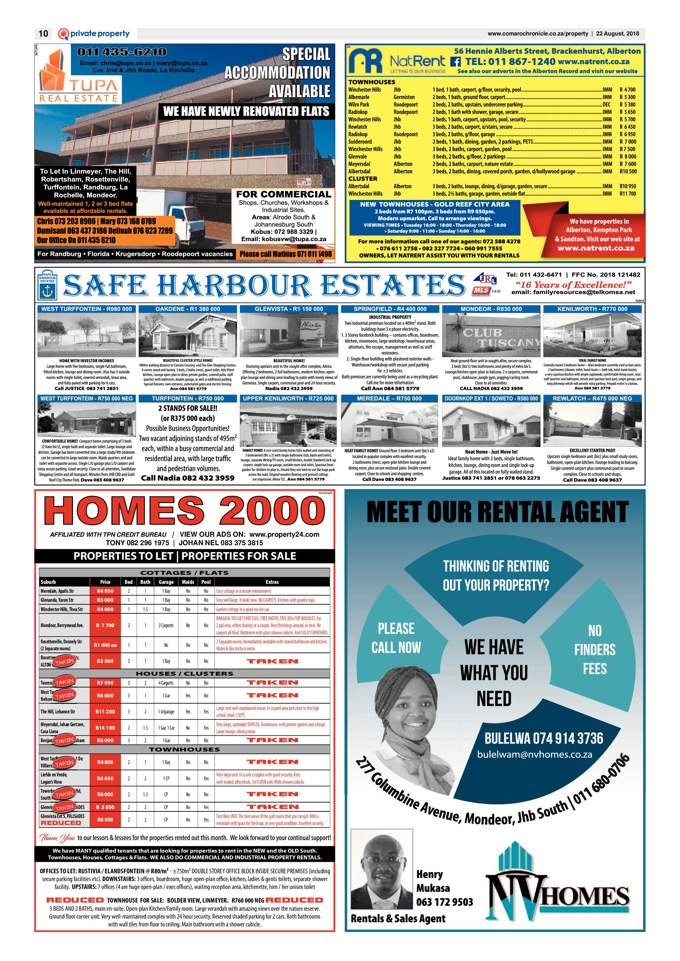 Comaro Chronicle 22 August 2018 page 10