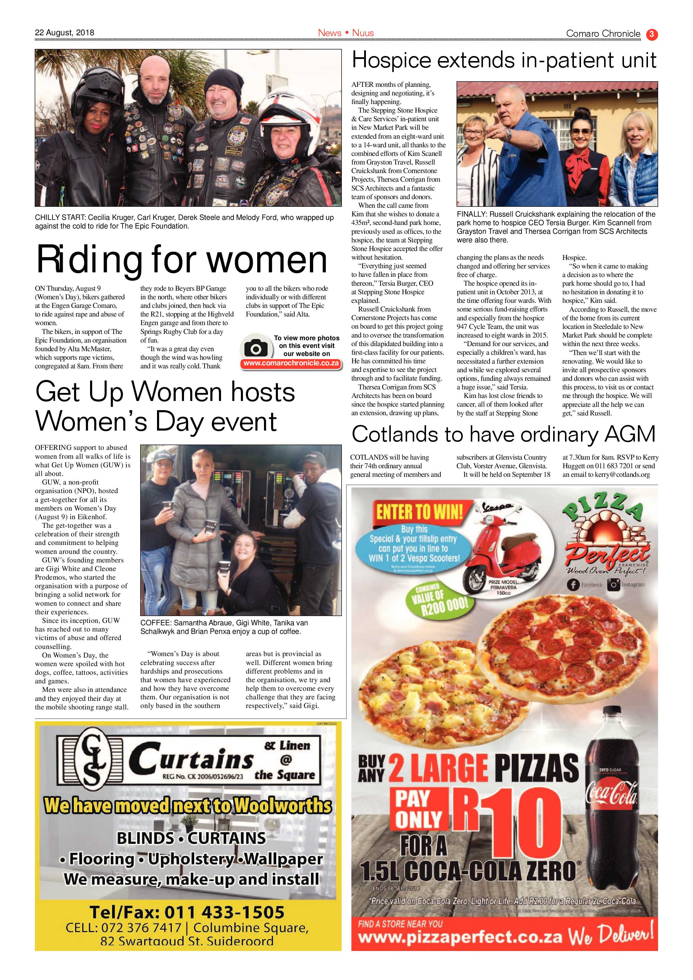 Comaro Chronicle 22 August 2018 page 3