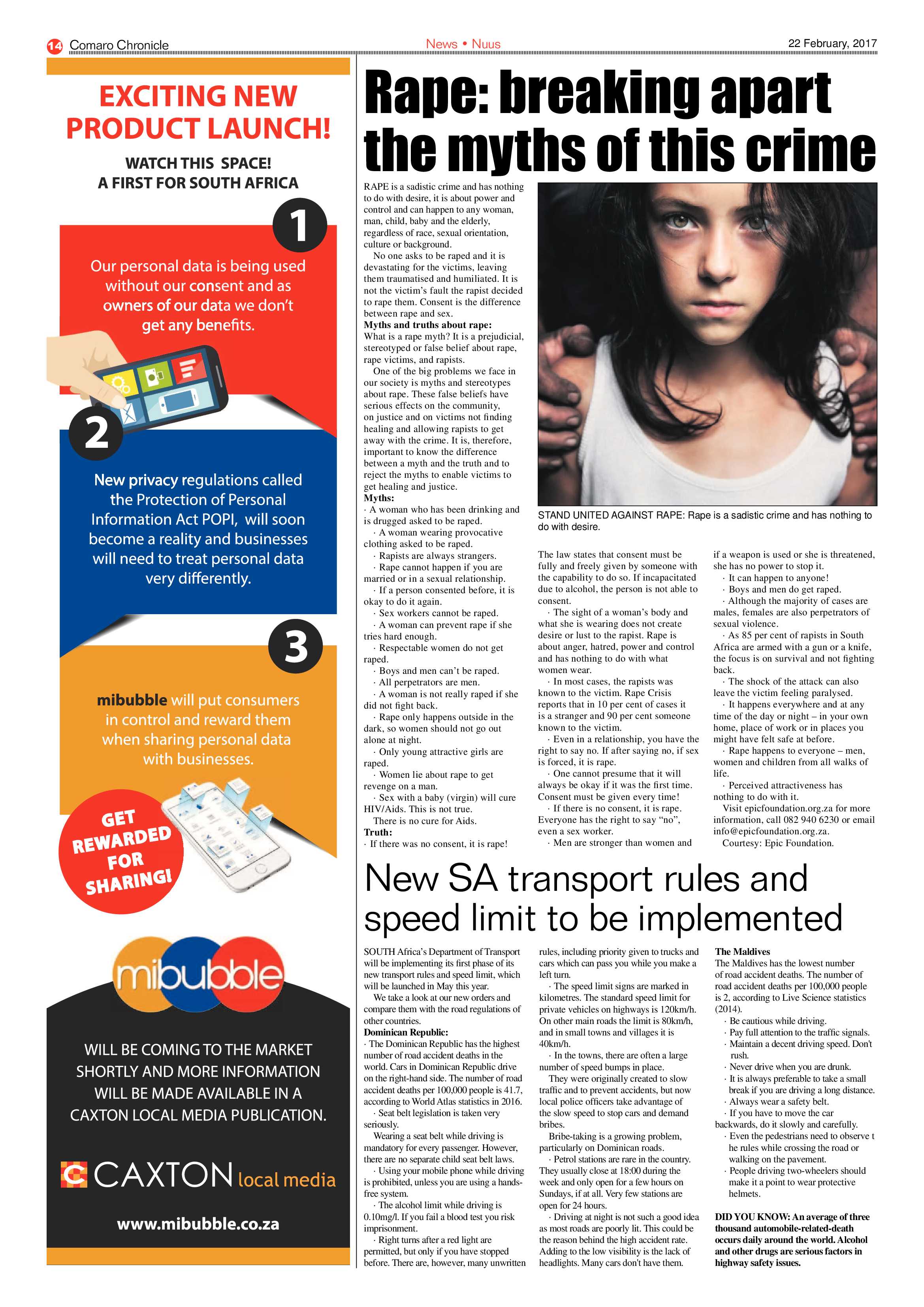 Comaro Chronicle 22 February 2017 page 14